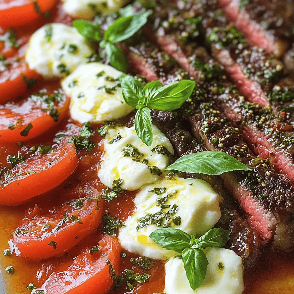 Steak Pizzaiola ist ein einfaches, aber leckeres Gericht. Es basiert auf frischen Zutaten, die viel Geschmack bringen. Die Hauptzutat ist natürlich das Steak. Ich empfehle Rindersteak, da es zart und saftig ist. Man kann auch andere Fleischsorten wie Schwein oder Huhn verwenden, aber die klassische Variante nutzt Rind.
