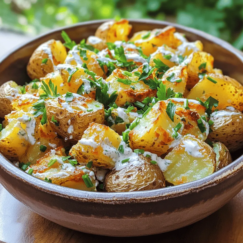 Für einen leckeren Kartoffelsalat mit frischen Kräutern sind die Zutaten sehr wichtig. Die Hauptzutat sind festkochende Kartoffeln. Diese Kartoffeln behalten ihre Form gut und liefern eine tolle Textur. Ich empfehle, etwa 1 kg zu verwenden.