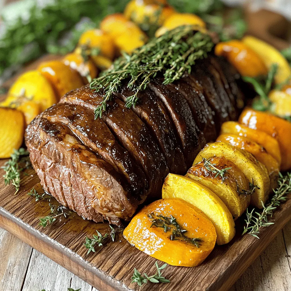 Das arme Leute Rinderfilet, oder Poor Man's Prime Rib, ist eine preiswerte Alternative zu teuren Rinderstücken. Es verwendet günstigere Cuts wie Schulter oder Nacken. Diese Teile haben viel Geschmack, wenn man sie richtig zubereitet. Der langsame Garprozess macht sie zart und saftig.
