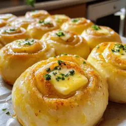 Für perfekte Käse-Glanz-Brötchen brauchst du einige einfache Zutaten. Hier sind die Hauptzutaten: - 2 Tassen Allzweckmehl - 1 Esslöffel Backpulver - 1 Teelöffel Knoblauchpulver - 1 Teelöffel Salz - 1/2 Teelöffel Paprikapulver - 3/4 Tasse Milch - 1/2 Tasse geriebener Cheddar-Käse - 1/4 Tasse ungesalzene Butter, geschmolzen