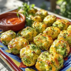 Für die Käse-Brokkoli-Täschchen brauchst du: - 2 Tassen frische Brokkoliröschen, gedämpft und gehackt - 1 Tasse geriebener Cheddar-Käse - 1/2 Tasse Semmelbrösel (vorzugsweise Vollkorn) - 1/4 Tasse frisch geriebener Parmesan-Käse - 1 großes Ei, verquirlt - 1 Teelöffel Knoblauchpulver - 1/2 Teelöffel Zwiebelpulver - Salz und Pfeffer nach Geschmack - Kochspray oder Olivenöl zum Backen Wenn du keinen Brokkoli magst, kannst du auch Blumenkohl verwenden. Er hat einen ähnlichen Geschmack und passt gut zu Käse. Für eine glutenfreie Option, ersetze die Semmelbrösel durch glutenfreie Brösel oder Haferflocken. Du kannst auch andere Käsesorten wie Gouda oder Mozzarella ausprobieren, um den Geschmack zu ändern. Achte beim Kauf von Brokkoli auf feste, grüne Röschen ohne braune Flecken. Frischer Brokkoli hat einen knackigen Stiel. Wenn du Käse kaufst, wähle hochwertigen Käse für besseren Geschmack. Frisch geriebener Käse schmilzt besser als vorgeriebener. Wenn du ein Ei auswählst, greife zu Freiland-Eiern für einen besseren Geschmack. Zuerst heize deinen Ofen auf 200°C vor. Das sorgt dafür, dass die Käse-Brokkoli-Täschchen schön knusprig werden. Nimm ein Backblech und lege es mit Pergamentpapier aus. Besprühe es leicht mit Kochspray. Das verhindert das Ankleben und macht die Reinigung einfach. In einer großen Schüssel vermenge die gedämpften und gehackten Brokkoliröschen mit dem geriebenen Cheddar-Käse. Füge die Semmelbrösel, den frisch geriebenen Parmesan, das verquirlte Ei, das Knoblauchpulver und das Zwiebelpulver hinzu. Vergiss nicht, Salz und Pfeffer nach Geschmack beizufügen. Rühre alles gut um, bis du eine teigartige Mischung erhältst. Forme dann mit deinen Händen kleine Täschchen, etwa 4 cm lang. Lege sie auf das vorbereitete Backblech. Achte darauf, genug Abstand zwischen ihnen zu lassen. Das hilft beim Backen, damit sie nicht zusammenkleben. Besprühe die Oberseite der Brokkoli-Täschchen leicht mit Kochspray oder träufle etwas Olivenöl darüber. Das sorgt für eine schöne Bräunung. Backe die Täschchen im Ofen für 20-25 Minuten, bis sie goldbraun und außen knusprig sind. Nimm sie aus dem Ofen und lasse sie vor dem Servieren leicht abkühlen. Serviere die Käse-Brokkoli-Täschchen mit einer Beilage aus Marinara-Sauce oder Ranch-Dressing. Arrangiere sie auf einer bunten Platte, garniert mit frischer Petersilie für einen tollen Farbkontrast. Die Details zur Zubereitung findest du in der [Full Recipe]. Ein häufiger Fehler beim Zubereiten von Käse-Brokkoli-Täschchen ist die Verwendung von zu viel Flüssigkeit. Achte darauf, dass der Brokkoli gut abgetropft ist. Zu viel Feuchtigkeit macht die Mischung matschig. Ein weiterer Fehler ist, die Mischung nicht gut genug zu vermischen. Alle Zutaten müssen gleichmäßig verteilt sein. Das sorgt für gleichmäßigen Geschmack und Konsistenz. Die perfekte Konsistenz deiner Käse-Brokkoli-Täschchen ist wichtig. Du möchtest eine feste, formbare Masse. Wenn die Mischung zu trocken ist, füge etwas mehr Ei hinzu. Ist sie zu feucht, gib mehr Semmelbrösel dazu. Forme die Täschchen gleichmäßig, etwa 4 cm lang. Dies hilft beim gleichmäßigen Backen. Präsentation macht das Essen noch besser. Serviere die Käse-Brokkoli-Täschchen auf einer bunten Platte. Garnieren mit frischer Petersilie bringt Farbe. Dazu passt eine Beilage aus Marinara-Sauce oder Ranch-Dressing. Diese Dips verleihen zusätzlichen Geschmack. Für die beste Wirkung platziere die Täschchen in einem schönen Muster. So wird dein Gericht zu einem echten Hingucker! {{image_4}} Eine tolle Möglichkeit, Ihre Käse-Brokkoli-Täschchen zu variieren, ist, andere Käsesorten zu verwenden. Zum Beispiel können Sie Gouda für einen sanften, süßen Geschmack wählen. Feta-Käse bringt eine salzige Note. Mozzarella sorgt für eine zähe, schmelzende Textur. Experimentieren Sie mit verschiedenen Käsesorten, um Ihren Lieblingsgeschmack zu finden. Denken Sie daran, dass der Käse gut schmelzen sollte. Die Gewürze können einen großen Unterschied machen. Fügen Sie Paprika oder Chili-Pulver für etwas Schärfe hinzu. Kräuter wie Oregano oder Basilikum bringen frische Aromen. Sie können auch etwas Senf oder Worcestersauce untermischen, um das Ganze interessanter zu machen. Verwenden Sie frische Kräuter, wenn möglich, da sie mehr Geschmack bieten. Probieren Sie verschiedene Kombinationen aus, um Ihren perfekten Mix zu finden. Wenn Sie Veganer sind, ersetzen Sie den Käse durch pflanzliche Alternativen. Nutzen Sie Nusskäse oder Hefeflocken für den Käsegeschmack. Anstelle von Eiern können Sie Leinsamen oder Chiasamen verwenden. Für glutenfreie Optionen verwenden Sie glutenfreie Semmelbrösel oder Hafermehl. Diese Anpassungen machen die Brokkoli-Täschchen für alle zugänglich. So können Sie jeden an Ihrem leckeren Gericht teilnehmen lassen. Bewahre die Käse-Brokkoli-Täschchen in einem luftdichten Behälter auf. So bleiben sie frisch. Im Kühlschrank halten sie sich gut bis zu drei Tage. Wenn du sie länger aufbewahren möchtest, solltest du sie einfrieren. Um die Käse-Brokkoli-Täschchen einzufrieren, lege sie auf ein Backblech. Stelle sicher, dass sie nicht aneinanderkleben. Friere sie für etwa zwei Stunden ein, bis sie fest sind. Danach kannst du sie in einen Gefrierbeutel geben. So bleiben sie bis zu drei Monate frisch. Um die Täschchen wieder aufzuwärmen, lege sie auf ein Backblech. Backe sie bei 180°C (350°F) für etwa 10-15 Minuten. So werden sie knusprig und lecker. Du kannst sie auch in der Mikrowelle aufwärmen, aber sie werden nicht so knusprig. Die Käse-Brokkoli-Täschchen halten sich etwa 3 bis 5 Tage im Kühlschrank. Achten Sie darauf, sie in einem luftdichten Behälter zu lagern. So bleibt der Geschmack frisch. Wenn Sie sicherstellen wollen, dass sie länger halten, können Sie sie auch einfrieren. Ja, Sie können die Käse-Brokkoli-Täschchen im Airfryer zubereiten! Heizen Sie den Airfryer auf 200 °C vor. Legen Sie die Täschchen in den Korb und backen Sie sie 12 bis 15 Minuten lang. Drehen Sie sie nach der Hälfte der Zeit um. So werden sie schön knusprig und goldbraun. Zu den Käse-Brokkoli-Täschchen passen viele Dips. Marinara-Sauce ist eine tolle Wahl. Ranch-Dressing gibt einen cremigen Kontrast. Sie können auch einen Joghurt-Dip mit Kräutern ausprobieren. Diese Dips machen das Essen noch leckerer und interessanter. Diese Zusammenfassung zeigt die wichtigsten Punkte zur Zubereitung von Käse-Brokkoli-Täschchen. Wir haben die Zutaten besprochen, Tipps für frische Zutaten gegeben und Alternativen aufgezeigt. Die Schritt-für-Schritt-Anleitung hilft dir beim Zubereiten und Backen. Außerdem haben wir häufige Fehler und Variationen behandelt. Mit diesen Informationen kannst du tolle Käse-Brokkoli-Täschchen machen. Experimentiere mit verschiedenen Käsesorten und Gewürzen für mehr Geschmack. Sorge gut für deine Reste vom Kühlschrank bis zum Gefrierfach. Viel Spaß beim Ausprobieren!