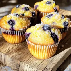 47. Lemon Blueberry Muffins Köstlicher Genuss für Alle