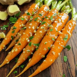 - 450 g Babykarotten oder normale Karotten - 2 Esslöffel Honig - 2 Esslöffel ungesalzene Butter - 2 Knoblauchzehen, fein gehackt - 1 Esslöffel Sojasauce - ½ Teelöffel gemahlener Ingwer - Salz und Pfeffer nach Geschmack - Frische Petersilie, gehackt Die Zutaten für Honig Knoblauch Karotten sind einfach und frisch. Ich liebe es, mit Babykarotten zu arbeiten. Sie sind süß und zart. Normale Karotten können Sie auch verwenden. Diese sollten geschält und in Scheiben geschnitten werden. Für die Glasur brauchen wir Honig. Er bringt eine angenehme Süße. Ungesalzene Butter sorgt für einen tollen Geschmack. Knoblauch ist ein Muss. Er gibt den Karotten ein tolles Aroma. Die Sojasauce bringt einen salzigen Kick. Gemahlener Ingwer fügt eine feine Schärfe hinzu. Vergessen Sie nicht, Salz und Pfeffer zu verwenden, um die Aromen zu verstärken. Zum Schluss garnieren wir mit frischer Petersilie. Sie bringt Farbe und Frische auf den Teller. Diese Zutaten sind nicht nur leicht zu finden, sondern auch gesund und lecker. Für das vollständige Rezept können Sie [Full Recipe] nutzen. Zuerst nimmst du die Karotten. Wenn du normale Karotten hast, schäle sie und schneide sie in dünne Scheiben. Babykarotten kannst du ganz lassen. So sparst du Zeit und sie sehen hübsch auf dem Teller aus. Koche einen großen Topf mit gesalzenem Wasser. Füge die Karotten hinzu und koche sie für 3-5 Minuten. Sie sollten leuchtend orange und knackig sein. Danach gieße das Wasser ab und stelle die Karotten beiseite. Nimm eine große Pfanne und stelle sie auf mittlere Hitze. Schmelze die Butter in der Pfanne. Füge den fein gehackten Knoblauch hinzu und brate ihn für etwa eine Minute. Achte darauf, dass der Knoblauch nicht verbrennt, sonst wird er bitter. Jetzt ist es Zeit, die Glasur zuzubereiten. Gieße den Honig und die Sojasauce in die Pfanne. Füge gemahlenen Ingwer, Salz und Pfeffer hinzu. Lass die Mischung 1-2 Minuten köcheln, bis sie leicht eindickt. Das gibt den Karotten viel Geschmack. Gib die blanchierten Karotten in die Pfanne. Schwenke sie in der Glasur, damit sie gleichmäßig bedeckt sind. Lass sie weitere 3-5 Minuten garen. Rühre gelegentlich um, bis die Karotten zart und glänzend sind. Nimm die Pfanne vom Herd und bestreue die Karotten mit frischer Petersilie. Das gibt einen schönen Farbkontrast und frischen Geschmack. Serviere die Honig Knoblauch Karotten gleich und genieße sie! Für das vollständige Rezept, schaue dir die [Full Recipe] an. Um die besten Karotten zu bekommen, blanchiere sie zuerst. Blanchieren bedeutet, die Karotten kurz in kochendes Wasser zu legen. Ich empfehle, sie 3-5 Minuten zu kochen. So bleiben sie knackig und behalten ihre schöne Farbe. Nach dem Blanchieren sofort in Eiswasser geben. Das stoppt den Kochprozess und hält die Karotten frisch. Knoblauch kann schnell verbrennen. Achte darauf, ihn nur für etwa eine Minute bei mittlerer Hitze zu braten. Wenn er zu lange kocht, wird er bitter. Du möchtest den vollen Geschmack, nicht den verbrannten. Wenn du den Knoblauch hinzufügst, rühre ihn oft um. So bleibt er gleichmäßig goldbraun und lecker. Du kannst die Glasur nach deinem Geschmack anpassen. Statt Honig kannst du auch Ahornsirup verwenden. Für eine würzige Note füge etwas Chili oder Paprika hinzu. Ein Spritzer Zitronensaft gibt Frische. Experimentiere mit verschiedenen Sojasaucen, um neue Geschmäcker zu entdecken. Mach die Glasur ganz nach deinem Wunsch und genieße es! {{image_4}} Wenn Sie die Honig Knoblauch Karotten anpassen möchten, probieren Sie Brokkoli oder Zucchini. Diese Gemüsesorten passen gut zu den süßen und herzhaften Aromen. Für Brokkoli schneiden Sie die Röschen in kleine Stücke. Kochen Sie sie kurz mit den Karotten, bis sie zart sind. Zucchini kann in Scheiben geschnitten und ebenfalls blanchiert werden. Beide bringen Farbe und einen anderen Geschmack auf den Teller. Sie können auch andere Gewürze hinzufügen, um den Geschmack zu verändern. Zum Beispiel passt Kreuzkümmel gut zu Karotten und verleiht ihnen eine warme Note. Paprika sorgt für eine leichte Schärfe. Fügen Sie frisch gehackten Thymian oder Rosmarin hinzu, um eine Kräuternote zu erreichen. Experimentieren Sie mit verschiedenen Kombinationen, um Ihren eigenen einzigartigen Geschmack zu finden. Um eine vegane Version der Honig Knoblauch Karotten zu machen, ersetzen Sie die Butter durch pflanzliche Margarine. Anstelle von Honig verwenden Sie Ahornsirup oder Agavendicksaft. Diese Alternativen geben den Karotten die nötige Süße. Folgen Sie dem gleichen Rezept, um die Glasur zuzubereiten. Die Karotten werden trotzdem lecker und gesund sein. So können auch Veganer das Gericht genießen. Bewahre die übrig gebliebenen Karotten in einem luftdichten Behälter auf. Stelle sicher, dass sie vollständig abgekühlt sind. Dies hilft, die Frische zu erhalten. Die Karotten sollten im Kühlschrank gelagert werden, um ihre Knackigkeit zu bewahren. Die Karotten bleiben im Kühlschrank etwa drei bis fünf Tage frisch. Achte darauf, sie regelmäßig zu überprüfen. Wenn sie weich oder matschig werden, ist es Zeit, sie wegzuwerfen. Frische Karotten haben eine leuchtende Farbe und einen knackigen Biss. Um die Karotten wieder aufzuwärmen, gibt es einige gute Methoden. Du kannst sie in der Mikrowelle aufwärmen. Stelle sicher, dass du sie in einem abgedeckten Behälter erwärmst, um die Feuchtigkeit zu halten. Alternativ kannst du sie in einer Pfanne mit etwas Wasser oder Butter erhitzen. Dies hilft, die Aromen zu aktivieren. Vermeide es, sie zu lange zu erhitzen, damit sie nicht matschig werden. Für das volle Rezept, schau dir die vollständige Anleitung zu Honig-Knoblauch Glasierte Karotten an. Ich empfehle, die Karotten 3-5 Minuten zu kochen. So bleiben sie knackig und frisch. Blanchieren hilft, die leuchtende Farbe zu erhalten. Überprüfe die Karotten nach 3 Minuten. Sie sollten weich, aber nicht matschig sein. Ja, du kannst Honig ersetzen. Für eine vegane Option nutze Ahornsirup oder Agavendicksaft. Beide bieten süße Aromen. Diese Alternativen funktionieren gut in der Glasur. Du kannst die Karotten im Voraus vorbereiten. Blanchiere sie und lagere sie im Kühlschrank. Sie bleiben bis zu zwei Tage frisch. Wenn du bereit bist, die Karotten zu servieren, erwärme sie in der Pfanne. Füge die Glasur hinzu und koche sie kurz durch. So hast du ein schnelles und leckeres Gericht. Du kannst die komplette Zubereitung auch im [Full Recipe] nachlesen. In diesem Blogbeitrag haben wir die perfekte Zubereitung für köstliche Karotten besprochen. Wir haben die Hauptzutaten wie Karotten, Honig und Butter sowie die weiteren Gewürze und Saucen genauer betrachtet. Ich habe euch Schritt für Schritt gezeigt, wie ihr die Karotten blanchiert, glasieren und servieren könnt. Denkt daran, wie wichtig die Lagerung ist, um die Frische zu bewahren. Experimentiert mit Variationen und passt die Glasur nach eurem Geschmack an. Kocht mit Freude!