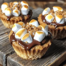 S’mores Cookie Cups leicht und lecker genießen