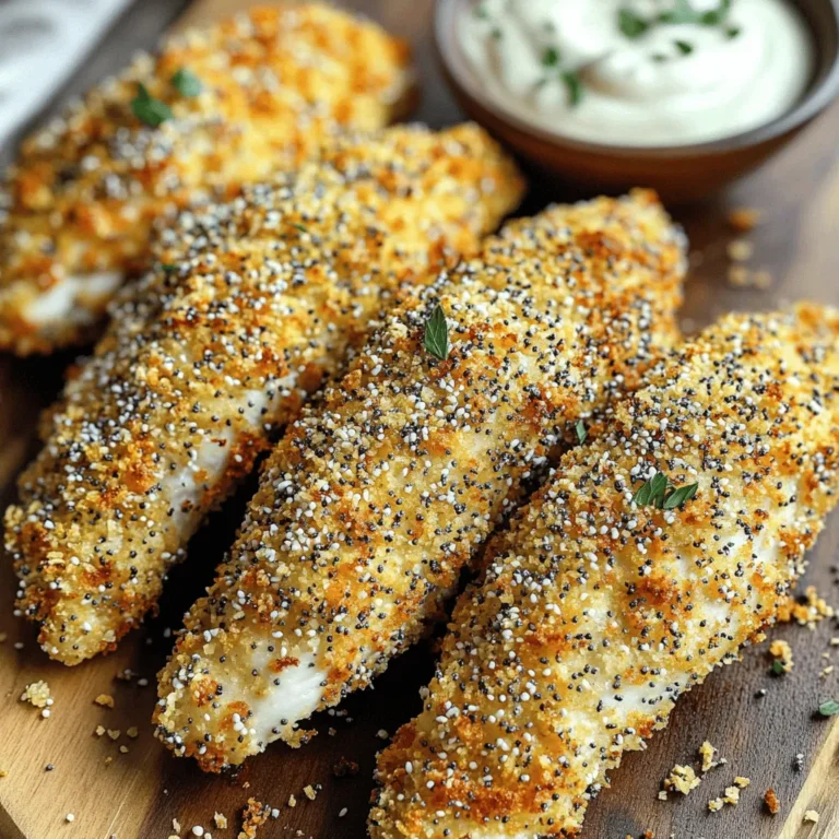 Die Hauptzutaten für das Rezept sind einfach. Du brauchst: - 450g Hähnchenstreifen, ohne Knochen und Haut - 240ml Buttermilch - 120g Weizenmehl - 240g Paniermehl (Panko empfohlen für extra Knusprigkeit) Hähnchenstreifen sind perfekt für dieses Gericht. Sie sind zart und saftig. Die Buttermilch macht das Hähnchen noch zarter und gibt ihm Geschmack. Panko ist wichtig, um die Knusprigkeit zu erhöhen. Die Gewürze und die Panade machen das Gericht besonders. Du brauchst: - 3 Esslöffel Alles-Kreuzfahrt-Gewürz - 1 Teelöffel Knoblauchpulver - 1 Teelöffel Zwiebelpulver - Salz und Pfeffer nach Geschmack Das Alles-Kreuzfahrt-Gewürz ist eine Mischung aus verschiedenen Gewürzen. Es gibt dem Hähnchen einen tollen Geschmack. Knoblauch- und Zwiebelpulver fügen noch mehr Tiefe hinzu. Salz und Pfeffer sind wichtig, um alles abzurunden. Wenn du keine Buttermilch hast, ist das kein Problem. Du kannst sie durch natürlichen Joghurt ersetzen. Joghurt gibt dem Hähnchen auch eine zarte Textur. Eine andere Möglichkeit ist, Milch mit Zitronensaft oder Essig zu mischen. Lass es einige Minuten stehen, um eine ähnliche Wirkung wie Buttermilch zu erzielen. So bleibt dein Hähnchen saftig und lecker! Zuerst nehme ich die Hähnchenstreifen und lege sie in eine Schüssel. Dann gieße ich die Buttermilch darüber. Achte darauf, dass alle Stücke gut bedeckt sind. Jetzt decke ich die Schüssel ab und stelle sie für mindestens eine Stunde in den Kühlschrank. Länger marinieren bringt mehr Geschmack. In einer anderen Schüssel mische ich Weizenmehl, Knoblauchpulver, Zwiebelpulver, Salz und Pfeffer. Das ist die erste Schicht für die Panade. In einer zweiten Schüssel gebe ich das Paniermehl. Ich mische zwei Esslöffel vom Alles-Kreuzfahrt-Gewürz hinein. Beides stelle ich für später beiseite. Die Hähnchenstreifen kommen jetzt aus der Buttermilch. Ich tauche jeden Streifen zuerst in die Mehlmischung. Danach klopfe ich das überschüssige Mehl ab. Nun tauche ich sie wieder in die Buttermilch und rolle sie in die Paniermehlmischung. Dabei drücke ich leicht, damit die Panade gut haftet. Jetzt ist es Zeit, den Airfryer vorzubereiten. Ich stelle ihn auf 200°C und lasse ihn etwa fünf Minuten vorheizen. So wird das Hähnchen später schön knusprig. Ich sprühe den Korb des Airfryers leicht mit Olivenöl-Spray ein. Dann lege ich die Hähnchenstreifen in einer einzigen Schicht hinein. Es ist wichtig, dass sie sich nicht überlappen. Ich besprühe die Oberseite leicht mit Olivenöl. Jetzt frittiere ich die Streifen für 10 bis 12 Minuten. Zur Hälfte drehe ich sie um und besprühe sie erneut. Sie sind fertig, wenn sie goldbraun sind und eine Innentemperatur von 74°C erreicht haben. Sobald die Hähnchenstreifen fertig sind, nehme ich sie aus dem Airfryer. Ich bestreue sie mit dem restlichen Alles-Kreuzfahrt-Gewürz. So bekommen sie einen extra Kick. Serviere sie heiß mit einem frischen Salat oder deinem Lieblings-Dip. Um die Hähnchenstreifen knusprig zu machen, verwenden Sie Panko-Paniermehl. Panko hat eine gröbere Textur. Das sorgt für mehr Luftzirkulation beim Frittieren. Sprühen Sie die Streifen leicht mit Olivenöl ein. Das hilft der Panade, schön goldbraun zu werden. Frittieren Sie die Hähnchenstreifen in einer einzigen Schicht. So vermeiden Sie, dass sie zusammenkleben und nicht gleichmäßig garen. Marinieren Sie das Hähnchen mindestens eine Stunde lang. Für mehr Geschmack, lassen Sie es über Nacht im Kühlschrank. Die Buttermilch zartet das Fleisch und macht es saftig. Wenn das Hähnchen gut marinieren kann, nehmen die Streifen mehr Geschmack auf. Vergessen Sie nicht, die Marinade gleichmäßig zu verteilen. Um ein Ankleben zu verhindern, besprühen Sie den Korb des Airfryers mit Olivenöl. Achten Sie darauf, dass die Hähnchenstreifen sich nicht berühren. Wenn sie sich überlappen, kann die Panade abplatzen. Während des Frittierens drehen Sie die Streifen einmal um. Das hilft auch, ein Ankleben zu vermeiden und sorgt für eine gleichmäßige Bräunung. {{image_4}} Die Würze macht den Unterschied. Du kannst mit dem Alles-Kreuzfahrt-Gewürz spielen. Probiere zum Beispiel: - Paprika für eine süßliche Note. - Cayennepfeffer für mehr Schärfe. - Italienische Kräuter für einen mediterranen Geschmack. Du kannst auch eine Mischung aus verschiedenen Gewürzen verwenden. Das gibt den Hähnchenstreifen einen ganz neuen Twist. Wenn du eine pflanzliche Option suchst, probiere Tofu. Tofu nimmt den Geschmack gut auf. So bereitest du es vor: - Schneide den Tofu in Streifen. - Mariniere ihn in der Buttermilch. - Folgt dem gleichen Panierprozess wie beim Hähnchen. Fischfilets sind auch eine gute Wahl. Verwende Lachs oder Kabeljau. Die Garzeit kann sich leicht ändern. Überprüfe die Innentemperatur, um sicherzustellen, dass sie gar sind. Die Hähnchenstreifen sind toll mit verschiedenen Beilagen. Hier sind einige Ideen: - Ein frischer Salat mit Rucola und Tomaten. - Knusprige Süßkartoffelpommes. - Eine cremige Dip-Sauce wie Ranch oder Joghurt-Dip. Diese Beilagen runden das Gericht ab und machen es noch leckerer. Um die Hähnchenstreifen frisch zu halten, legen Sie sie in einen luftdichten Behälter. Stellen Sie sicher, dass sie abgekühlt sind. So bleiben sie bis zu drei Tage im Kühlschrank genießbar. Bei der nächsten Mahlzeit können Sie sie leicht aufwärmen. Das hilft, den guten Geschmack zu bewahren. Falls Sie mehr Hähnchenstreifen machen, frieren Sie die Reste ein. Legen Sie die Streifen in einen Gefrierbeutel und entfernen Sie die Luft. So halten sie sich bis zu drei Monate. Zum Aufwärmen nehmen Sie die Streifen aus dem Gefrierfach. Lassen Sie sie im Kühlschrank auftauen. Danach können Sie sie im Airfryer bei 180°C (350°F) für etwa 5-7 Minuten erwärmen. So bleiben sie knusprig. Um den Geschmack der Hähnchenstreifen zu erhalten, vermeiden Sie lange Lagerzeiten. Verwenden Sie frische Gewürze, wenn Sie die Streifen zubereiten. Lagern Sie die Reste nicht in Metallbehältern, da diese den Geschmack verändern können. Ein weiterer Tipp ist, die Streifen nicht mit Saucen vor dem Lagern zu mischen. Das hilft, die Knusprigkeit zu bewahren. Die Hähnchenstreifen sollten mindestens eine Stunde in Buttermilch marinieren. Für mehr Geschmack können Sie sie auch über Nacht im Kühlschrank lassen. So wird das Fleisch zart und saftig. Ja, Sie können die Hähnchenstreifen auch im Ofen zubereiten. Heizen Sie den Ofen auf 200°C vor und legen Sie die Hähnchenstreifen auf ein mit Backpapier belegtes Blech. Backen Sie sie etwa 15-20 Minuten, bis sie goldbraun sind. Achten Sie darauf, sie einmal zu wenden. Alles-Kreuzfahrt-Gewürz ist eine Mischung aus verschiedenen Gewürzen, die einen herzhaften Geschmack bietet. Sie finden es in den meisten Supermärkten oder online. Es enthält oft Sesam, Mohn, Zwiebel und Knoblauch. Zu den Hähnchenstreifen passen viele Dips. Probieren Sie Senf, Barbecue-Sauce oder einen Joghurt-Dip. Diese Dips ergänzen den herzhaften Geschmack der Hähnchenstreifen perfekt. Zusammenfassend haben wir die Hauptzutaten und die Schritte für die Zubereitung von Air Fryer Hähnchenstreifen behandelt. Durch das Marinieren und die richtige Panade gelingt das Gericht knusprig und lecker. Variationen bieten Spielraum für unterschiedliche Geschmäcker. Ich empfehle, Reste richtig zu lagern, um den Geschmack zu bewahren. Diese Tipps und Tricks machen das Kochen mit dem Air Fryer einfach und schmackhaft. Holen Sie sich den Genuss der Alles-Kreuzfahrt Hähnchenstreifen in Ihre Küche!