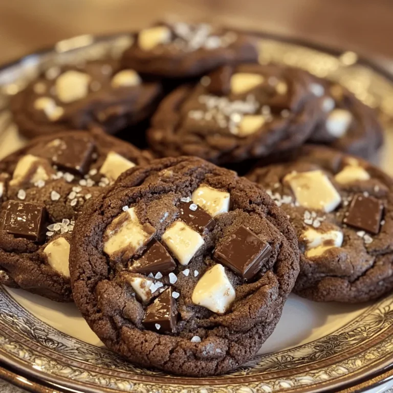 Um die perfekten Bakery-Style Double Chocolate Chunk Cookies zu machen, brauchst du: - 2 Tassen Allzweckmehl - 1/2 Tasse ungesüßtes Kakaopulver - 1 Teelöffel Backpulver - 1/2 Teelöffel Salz - 1 Tasse ungesalzene Butter, weich - 1 Tasse Kristallzucker - 1 Tasse brauner Zucker, gepackt - 2 große Eier - 2 Teelöffel Vanilleextrakt - 1 Tasse halbbitterschokoladige Stücke - 1 Tasse weiße Schokoladenstücke Die Qualität der Zutaten macht einen großen Unterschied. Verwende frische Eier und hochwertige Schokolade. Das sorgt für mehr Geschmack. Achte darauf, die Butter weich zu machen. So lässt sie sich gut mit Zucker vermischen. Das Kakaopulver sollte ungesüßt sein. Es gibt den Keksen den reichen Schokoladengeschmack. Das Salz hilft, die Süße auszubalancieren. Wenn du spezielle diätetische Bedürfnisse hast, gibt es Alternativen. Für glutenfreie Kekse, verwende glutenfreies Mehl. Du kannst auch Kokosöl anstelle von Butter verwenden. Das ist eine gute Option für vegane Kekse. Statt Eier kannst du Apfelmus oder Leinsamen verwenden. Beide binden die Zutaten gut. Für eine zuckerreduzierte Version nimm einen Zuckerersatz. Achte darauf, dass der Ersatz für Backen geeignet ist. Zuerst heizen Sie den Ofen auf 175°C vor. Legen Sie zwei Backbleche mit Backpapier aus. So bleiben die Kekse nicht kleben. Bereiten Sie Ihre Zutaten vor, damit alles griffbereit ist. Das macht das Backen einfacher und schneller. In einer mittelgroßen Schüssel mischen Sie das Mehl, Kakaopulver, Backpulver und Salz. Rühren Sie diese trockenen Zutaten gut durch und stellen Sie die Mischung zur Seite. In einer großen Rührschüssel schlagen Sie die weiche Butter mit dem Kristallzucker und dem braunen Zucker. Schlagen Sie diese Mischung für etwa 3-4 Minuten, bis sie leicht und luftig ist. Fügen Sie dann die Eier nacheinander hinzu und rühren Sie gut um. Geben Sie den Vanilleextrakt dazu und vermengen Sie alles. Jetzt heben Sie die trockenen Zutaten nach und nach unter die feuchten Zutaten. Rühren Sie nur so lange, bis ein homogener Teig entsteht. Achten Sie darauf, nicht zu lange zu mixen, damit die Kekse nicht hart werden. Fügen Sie die halbbitterschokoladigen Stücke und die weißen Schokoladenstücke hinzu. Rühren Sie vorsichtig, damit sie gleichmäßig verteilt sind. Mit einem Kekslöffel oder einem Esslöffel setzen Sie große Portionen des Teigs auf die Backbleche. Lassen Sie einen Abstand von etwa 5 cm zwischen den Keksen. Backen Sie die Kekse 10-12 Minuten im Ofen. Die Ränder sollten fest sein, während die Mitte noch weich bleibt. Nach dem Backen lassen Sie die Kekse 5 Minuten auf dem Blech abkühlen. Übertragen Sie sie dann vorsichtig auf ein Kuchengitter, um vollständig abzukühlen. Jetzt sind Ihre Bakery-Style Double Chocolate Chunk Cookies bereit zum Genießen! Um perfekte Kekse zu backen, ist es wichtig, die Zutaten richtig zu messen. Verwende einen Messbecher für das Mehl und kämme das Kakaopulver gut durch. Das sorgt für eine leichte und luftige Konsistenz. Außerdem sollte die Butter weich sein, aber nicht schmelzen. So lässt sich der Teig gut vermengen. Du kannst den Geschmack der Kekse noch verstärken. Füge eine Prise Zimt oder Espressopulver hinzu. Diese Zutaten bringen die Schokolade besser zur Geltung. Auch das Hinzufügen von gehackten Nüssen oder getrockneten Früchten kann neue Aromen schaffen. Experimentiere und finde deine Lieblingskombination! Ein häufiger Fehler ist, die Kekse zu lange zu backen. Achte darauf, dass die Ränder fest sind, während die Mitte weich bleibt. Lass die Kekse nach dem Backen auch einige Minuten auf dem Blech abkühlen. Dadurch setzen sie sich und bleiben schön saftig. Wenn der Teig zu fest wird, hast du wahrscheinlich zu viel Mehl verwendet. Mische ihn einfach sanft, bis er die richtige Konsistenz hat. {{image_4}} Für deine Double Chocolate Chunk Cookies gibt es viele spannende Zutatenvariationen. Du kannst verschiedene Schokoladensorten nutzen. Zum Beispiel: - Zartbitter-Schokolade für einen intensiveren Geschmack. - Milchschokolade für eine süßere Note. - Weiße Schokolade für einen sanften Kontrast. Du kannst auch Nüsse hinzufügen. Walnüsse oder Pekannüsse passen hervorragend dazu. Wenn du es fruchtig magst, probiere getrocknete Kirschen oder Cranberries. Für besondere Anlässe kannst du die Kekse anpassen. Füge zum Beispiel: - Gewürze wie Zimt oder Muskatnuss für einen festlichen Geschmack. - Gehackte Minzbonbons für einen frischen Hauch. - Ein paar Esslöffel Erdnussbutter in den Teig für einen neuen Twist. Diese kleinen Änderungen machen die Kekse einzigartig und besonders. Sie sind großartig für Partys oder Feiertage. Wenn du glutenfreie Kekse machen möchtest, ersetze das Allzweckmehl durch eine glutenfreie Mehlmischung. Achte darauf, dass diese Mischung gut bindet. Für vegane Kekse kannst du folgende Alternativen verwenden: - Ersetze die Butter durch Kokosöl oder vegane Margarine. - Nutze Leinsamen oder Chiasamen als Ei-Ersatz. Mische 1 Esslöffel mit 3 Esslöffeln Wasser und lasse es quellen. Diese Optionen sorgen dafür, dass jeder die leckeren Kekse genießen kann. Um die frisch gebackenen Kekse optimal aufzubewahren, solltest du sie in einem luftdichten Behälter lagern. Ein Glasbehälter oder eine Plastikdose funktioniert gut. Stelle sicher, dass die Kekse vollständig abgekühlt sind, bevor du sie verpackst. So bleibt die perfekte Konsistenz erhalten. Du kannst auch ein Stück Brot in den Behälter legen. Das hilft, die Kekse weich zu halten. Die Kekse sind bei richtiger Lagerung etwa eine Woche haltbar. Sie bleiben am besten, wenn du sie bei Raumtemperatur aufbewahrst. Wenn du sie im Kühlschrank lagerst, werden sie schneller trocken. Achte darauf, die Kekse nach ein paar Tagen zu überprüfen. Wenn sie hart werden, ist es Zeit, sie zu genießen! Wenn du die Kekse länger aufbewahren möchtest, friere sie einfach ein. Lege die Keksportionen auf ein Backblech und friere sie zuerst ein. Sobald sie fest sind, packe sie in einen Gefrierbeutel. Sie bleiben so bis zu drei Monate frisch. Zum Aufwärmen kannst du sie direkt im Ofen bei 175°C für etwa 5 bis 7 Minuten aufbacken. So schmecken sie fast wie frisch gebacken! Die Kekse bleiben frisch für etwa eine Woche, wenn Sie sie in einem luftdichten Behälter aufbewahren. Sie schmecken am besten innerhalb der ersten paar Tage. Wenn Sie sie länger lagern, können sie etwas trocken werden. Ja, Sie können die Keksgröße leicht ändern. Wenn Sie größere Kekse möchten, verwenden Sie einen Esslöffel, um mehr Teig auf das Backblech zu setzen. Kleinere Kekse sind auch möglich, aber denken Sie daran, die Backzeit zu reduzieren, damit sie nicht verbrennen. Wenn der Teig zu fest ist, können Sie einen Esslöffel Milch hinzufügen. Rühren Sie gut um, bis der Teig die gewünschte Konsistenz erreicht. Achten Sie darauf, nicht zu viel Milch hinzuzufügen, damit die Kekse nicht zu weich werden. In diesem Artikel habe ich wichtige Zutaten und Schritte für perfekte Kekse erklärt. Ich habe auch Tipps gegeben, um gängige Fehler beim Backen zu vermeiden. Variationen und Lagerungshinweise helfen dir, deine Kekse zu genießen. Denke daran, neue Zutaten zu probieren und die Kekse richtig zu lagern. Gute Kekse bringen Freude. Du hast nun all das Wissen, das du brauchst, um erfolgreich zu backen!