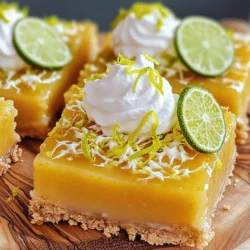 Key Lime Pie Bars Einfaches und Erfrischendes Rezept