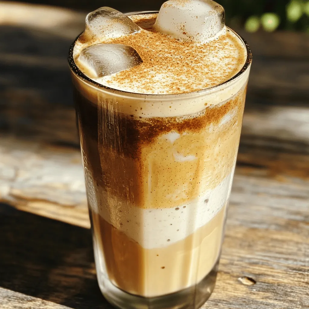 Für diesen leckeren Eiskaffee brauchst du: - 1 Tasse frisch gebrühter Espresso (ca. 2 Shots) - 2 Esslöffel brauner Zucker, fest gepackt - 1 Tasse Hafermilch - Eiswürfel - 1/2 Teelöffel Vanilleextrakt (optional) - Eine Prise Zimt (zum Garnieren) Diese Zutaten geben deinem Getränk den besonderen Geschmack. Der Espresso bringt die notwendige Koffeinladung. Brauner Zucker sorgt für Süße und Tiefe. Hafermilch macht das Getränk cremig und gibt es einen tollen Geschmack. Wähle frischen Espresso aus hochwertigen Bohnen. Der Geschmack hängt stark von der Qualität ab. Nutze echten braunen Zucker, nicht nur weißen Zucker. Hafermilch sollte ungesüßt sein, um die Aromen nicht zu überdecken. Ein guter Vanilleextrakt ist wichtig, wenn du ihn hinzufügst. Er sollte rein und ohne künstliche Aromen sein. Wenn du keinen Espresso hast, kannst du auch starken Kaffee verwenden. Für die Hafermilch gibt es viele Alternativen. Mandel-, Soja- oder Kokosmilch sind gute Optionen. Wenn du keinen braunen Zucker hast, nimm weißen Zucker oder Honig. Die Prise Zimt kann auch durch Muskatnuss ersetzt werden. Sei kreativ und finde die Mischung, die dir am besten schmeckt. Um deinen Espresso zu machen, beginne mit frisch gemahlenen Bohnen. Verwende etwa 14 Gramm für zwei Shots. Brüh ihn mit deiner bevorzugten Methode. Lass den Espresso dann etwas abkühlen. Er sollte warm, aber nicht heiß sein. Dies hilft, den braunen Zucker besser aufzulösen. Nimm einen Cocktailshaker oder ein großes Glas mit Deckel. Gib den warmen Espresso in den Shaker. Füge die zwei Esslöffel braunen Zucker hinzu. Schüttle alles kräftig. Mach das so lange, bis der Zucker sich komplett aufgelöst hat. Du willst eine süße Basis für deinen Eiskaffee. Fülle den Shaker mit Eiswürfeln. Danach gieße die Tasse Hafermilch hinein. Wenn du magst, füge einen halben Teelöffel Vanilleextrakt hinzu. Verschließe den Shaker gut und schüttle alles energisch für etwa 30 Sekunden. Die Mischung sollte gut vermengt und schaumig sein. Gieße sie dann in ein Glas mit frischen Eiswürfeln. Garniere dein Getränk mit einer Prise Zimt für den extra Geschmack. Um den perfekten Shaken Espresso zu machen, achte auf die richtige Temperatur deines Espressos. Er sollte warm sein, aber nicht heiß. Das hilft, den Zucker gut aufzulösen. Schüttle den Espresso und den Zucker kräftig. So vermischt sich alles gut. Verwende frische Eiswürfel, um deinen Drink kühl und erfrischend zu halten. Wenn du neue Geschmäcker magst, probiere andere Aromen aus. Füge ein paar Tropfen Vanilleextrakt hinzu. Eine Prise Muskatnuss kann auch gut schmecken. Du kannst sogar einen Spritzer Karamellsirup verwenden. Das gibt deinem Getränk eine süße Note. Diese kleinen Änderungen machen einen großen Unterschied. Das Schütteln ist entscheidend. Nutze einen Cocktailshaker oder ein Glas mit festem Deckel. Fülle den Shaker mit Eis, bevor du die Hafermilch hinzufügst. Schüttle alles energisch für etwa 30 Sekunden. So wird dein Getränk schön schaumig. Du kannst die Mischung auch kurz ruhen lassen, bevor du sie in das Glas gießt. Das sorgt für eine bessere Textur. {{image_4}} Wenn du keine Hafermilch magst, gibt es viele Alternativen. Du kannst Mandelmilch, Sojamilch oder Kokosmilch verwenden. Diese Milchsorten geben deinem Getränk einen anderen Geschmack. Achte darauf, dass die Milch ungesüßt ist, wenn du die Süße selbst kontrollieren möchtest. Brauner Zucker ist toll, aber du kannst auch Honig oder Agavendicksaft nutzen. Diese Süßstoffe geben deinem Getränk eine eigene Note. Wenn du es weniger süß magst, probiere einen Spritzer Ahornsirup. Du kannst auch Süßstoff verwenden, wenn du Kalorien sparen möchtest. Für besondere Anlässe kannst du dein Getränk aufpeppen. Füge etwas Kakaopulver für einen Schokoladengeschmack hinzu. Oder mische einen Schuss Karamellsirup für eine süße Überraschung. Bei Feierlichkeiten kannst du auch Sahne obendrauf geben, um es festlicher zu machen. Wenn du etwas von deinem Iced Brown Sugar Oat Milk Shaken Espresso übrig hast, bewahre ihn im Kühlschrank auf. Nutze ein luftdichtes Gefäß. So bleibt der Geschmack frisch. Du kannst die Mischung bis zu zwei Tage aufbewahren. Vor dem Servieren einfach gut schütteln, um alles wieder zu vermengen. Um die Zutaten frisch zu halten, lagere die Hafermilch im Kühlschrank. Achte darauf, dass sie gut verschlossen ist. Brauner Zucker sollte an einem kühlen, trockenen Ort aufbewahrt werden. Vermeide Feuchtigkeit, damit er nicht klumpt. Espresso sollte frisch zubereitet werden. Alte Reste schmecken nicht gut. Du kannst den Espresso im Voraus zubereiten und dann abkühlen lassen. Das spart Zeit. Schüttel ihn dann mit dem Zucker und bewahre ihn im Kühlschrank auf. Füge die Hafermilch und das Eis erst kurz vor dem Servieren hinzu. So bleibt dein Getränk frisch und schaumig. Der beste Zeitpunkt ist an warmen Tagen. Du kannst ihn auch als Nachmittagssnack genießen. Der Eiskaffee schmeckt frisch und kühl. Er ist perfekt für eine Pause oder für den Genuss mit Freunden. Wenn du Gäste hast, serviere ihn als besonderen Leckerbissen. Ja, du kannst den Espresso kalt zubereiten. Verwende kaltes Wasser und bereite den Espresso in einer Kaffeekanne zu. Diese Technik gibt dir einen leckeren, erfrischenden Geschmack. Achte darauf, dass du die richtige Menge Kaffee verwendest. Kaltes Brühen braucht mehr Zeit, um den vollen Geschmack zu entfalten. Hafermilch hat viele Vorteile. Sie ist laktosefrei und gut für Menschen mit Laktoseintoleranz. Außerdem enthält sie Ballaststoffe, die gut für die Verdauung sind. Hafermilch hat weniger gesättigte Fette als Kuhmilch. Sie kann auch helfen, den Cholesterinspiegel zu senken. Viele Menschen schätzen sie auch wegen ihres milden Geschmacks. Dieser Artikel hat die Zutaten und die Zubereitung des Iced Brown Sugar Oat Milk Shaken Espresso behandelt. Du hast gelernt, wie du die Hauptzutaten auswählst und mögliche Alternativen findest. Wir haben auch die Zubereitung in einfachen Schritten erklärt und Tipps für den perfekten Espresso gegeben. Schließlich hast du hilfreiche Lagerhinweise erhalten. Denke daran, dass du mit Variationen spielen kannst. So bleibst du kreativ und findest deinen Lieblingsgeschmack. Viel Spaß beim Ausprobieren!