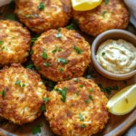 - 450 g Krabbenfleisch (Lump oder Backfin) - 125 ml Panko-Brösel (für extra Knusprigkeit) - 60 ml Mayonnaise Die Hauptzutaten sind wichtig für den Geschmack. Krabbenfleisch gibt den Krabbenkoteletts ihren einzigartigen Geschmack. Ich benutze Lump oder Backfin Krabbenfleisch, weil es zart und lecker ist. Panko-Brösel machen die Koteletts schön knusprig. Das gibt ihnen eine tolle Textur. Mayonnaise sorgt für Feuchtigkeit und hilft, alles zusammenzuhalten. - 30 ml Dijon-Senf - 15 ml Worcestershire-Sauce - 15 ml Cajun-Gewürzmischung - 5 g Knoblauchpulver Die Gewürze machen die Krabbenkoteletts besonders. Dijon-Senf fügt einen scharfen Geschmack hinzu. Worcestershire-Sauce bringt eine süße Note mit sich. Cajun-Gewürzmischung ist der Star! Sie bringt die richtige Würze und einen Hauch von Hitze. Knoblauchpulver rundet das Ganze ab. - 2 Frühlingszwiebeln, fein gehackt - 15 ml Zitronensaft - Pflanzenöl-Spray Zusätzliche Zutaten machen das Gericht frisch. Frühlingszwiebeln bringen eine leichte Zwiebelnote. Zitronensaft gibt einen spritzigen Kick. Wenn ich Pflanzenöl-Spray benutze, wird das Frittieren leichter. Es hilft, ein Ankleben im Airfryer zu verhindern. Diese Zutaten sind einfach, aber sie machen einen großen Unterschied! - In einer großen Rührschüssel kombinieren Sie: - 450 g Krabbenfleisch - 125 ml Panko-Brösel - 60 ml Mayonnaise - 1 Ei, verquirlt - 30 ml Dijon-Senf - 15 ml Worcestershire-Sauce - 2 fein gehackte Frühlingszwiebeln - 15 ml Cajun-Gewürzmischung - 5 g Knoblauchpulver - 5 ml Zitronensaft - Salz und Pfeffer nach Geschmack - Mischen Sie alles vorsichtig. Achten Sie darauf, das Krabbenfleisch nicht zu zerdrücken. Die Mischung sollte gut zusammenhalten, ohne matschig zu sein. - Nehmen Sie die Mischung und formen Sie kleine Patties. Achten Sie dabei auf eine Größe von etwa 5-7 cm im Durchmesser. - Sie sollten insgesamt etwa 8 Krabbenkoteletts erhalten. Dies ist perfekt für eine kleine Gruppe. - Heizen Sie den Airfryer auf 190°C vor. Lassen Sie ihn für etwa 5 Minuten laufen. - Besprühen Sie den Korb des Airfryers leicht mit Pflanzenöl-Spray. Dies verhindert, dass die Patties kleben bleiben. Jetzt sind Sie bereit, die Krabbenkoteletts zu garen! Um die perfekte Konsistenz der Krabbenkoteletts zu erreichen, ist es wichtig, das Krabbenfleisch nicht zu zerdrücken. Mische die Zutaten vorsichtig in einer großen Schüssel. Achte darauf, dass das Fleisch gut verteilt ist, aber nicht zerfällt. Um die Patties fest zu halten, forme sie mit sanften, gleichmäßigen Bewegungen. Verwende deine Hände, um kleine Patties von etwa 5-7 cm Durchmesser zu formen. Die richtige Garzeit ist der Schlüssel zu knusprigen Krabbenkoteletts. Stelle den Airfryer auf 190°C ein und gare die Patties für 10-12 Minuten. Überprüfe nach der Hälfte der Zeit den Gargrad. Wende die Patties vorsichtig, damit sie gleichmäßig bräunen. Sie sollten goldbraun und knusprig sein, wenn sie fertig sind. Die Präsentation macht einen großen Unterschied. Richte die Krabbenkoteletts auf einer schönen Platte an. Serviere sie mit einer Seite Remoulade oder Tartarsauce zum Dippen. Garniere sie mit gehackter Petersilie und Zitronenschnitzen für mehr Farbe. Dazu passt ein frischer Salat oder knuspriges Brot, um das Essen abzurunden. {{image_4}} Sie können Cajun Krabbenkoteletts mit gemischtem Gemüse aufpeppen. Fügen Sie Paprika, Zucchini oder Karotten hinzu. Diese Zutaten bringen Farbe und Geschmack. Mischen Sie sie einfach unter die Hauptzutaten. Verschiedene Gewürze machen Ihre Krabbenkoteletts einzigartig. Experimentieren Sie mit Paprika, Kreuzkümmel oder Cayennepfeffer. Ein wenig mehr Schärfe macht viel aus. Für eine glutenfreie Version verwenden Sie glutenfreie Panko-Brösel. Diese sind eine gute Wahl und machen die Krabbenkoteletts knusprig. Achten Sie darauf, dass alle anderen Zutaten ebenfalls glutenfrei sind. Kalorienarme Optionen sind ebenfalls möglich. Ersetzen Sie die Mayonnaise durch griechischen Joghurt. Das macht die Koteletts leichter, aber immer noch lecker. Sie können asiatische oder mexikanische Aromen hinzufügen. Für asiatische Krabbenkoteletts verwenden Sie Sojasauce und Ingwer. Das bringt einen interessanten Twist. Für mexikanische Aromen probieren Sie Limettensaft und Koriander. Diese Zutaten geben den Koteletts eine frische Note. Kreative Kombinationen machen das Kochen spannend. Versuchen Sie, was Ihnen am besten gefällt! - Kühlen der Krabbenkoteletts: Bewahre die Krabbenkoteletts in einem luftdichten Behälter auf. So bleiben sie frisch. Stelle sicher, dass sie vollständig abgekühlt sind, bevor du sie in den Kühlschrank legst. Sie bleiben so für bis zu drei Tage gut. - Vorbereitete Patties einfrieren: Wenn du die Patties im Voraus machen willst, forme sie und lege sie auf ein Backblech. Friere sie für etwa eine Stunde ein. Danach kannst du sie in einen Gefrierbeutel legen. So kannst du sie bis zu drei Monate aufbewahren. - Kühlschrank und Gefrierschrank: Im Kühlschrank halten die Krabbenkoteletts etwa drei Tage. Im Gefrierschrank sind sie bis zu drei Monate haltbar. Achte darauf, sie gut zu verpacken, damit sie keinen Gefrierbrand bekommen. - Beste Methoden für den Airfryer oder Ofen: Um die Krabbenkoteletts wieder aufzuheizen, benutze den Airfryer. Stelle ihn auf 180°C ein und erhitze die Koteletts für 5-7 Minuten. Du kannst auch den Ofen nutzen. Heize ihn auf 190°C vor und lege die Koteletts auf ein Backblech. Backe sie dort für 10-15 Minuten, bis sie heiß und knusprig sind. Krabbenkoteletts sind im Kühlschrank 3 bis 4 Tage haltbar. Lagern Sie sie in einem luftdichten Behälter. Für längere Frische frieren Sie die Patties ein. Im Gefrierschrank sind sie bis zu 3 Monate genießbar. Achten Sie darauf, sie gut zu verpacken, um Gefrierbrand zu vermeiden. Cajun Krabbenkoteletts harmonieren gut mit verschiedenen Beilagen. Einige beliebte Optionen sind: - Grüner Salat mit Vinaigrette - Knusprige Süßkartoffelpommes - Reis oder Quinoa - Remoulade oder Tartarsauce zum Dippen Diese Beilagen bringen zusätzliche Frische und Textur. Ja, frisches Krabbenfleisch ist eine tolle Wahl für Ihre Krabbenkoteletts. Es bietet einen reinen Geschmack und eine zarte Konsistenz. Achten Sie darauf, das Fleisch gut zu reinigen und von Schalen zu befreien. Konserviertes Krabbenfleisch ist auch praktisch, hat aber oft weniger Geschmack. Wählen Sie, was für Ihr Rezept am besten passt. In diesem Artikel haben wir uns mit dem Thema Krabbenkoteletts beschäftigt. Wir haben die wichtigsten Zutaten und Gewürze durchgegangen. Dann bin ich auf die Zubereitung, das Formen der Patties und die Air Fryer Tipps eingegangen. Auch Variationen und Aufbewahrung wurden besprochen. Denken Sie daran, diese köstlichen Patties nach Ihrem Geschmack anzupassen. Lassen Sie sich kreativ inspirieren und genießen Sie jedes Bissen!