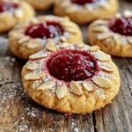 Für Himbeer-Mandel-Daumenprint-Kekse brauchen wir einige einfache Zutaten: - 240 g ungesalzene Butter, weich - 100 g Kristallzucker - 120 g Puderzucker - 1 Teelöffel Vanilleextrakt - 250 g Weizenmehl - 50 g Mandelmehl - 1/4 Teelöffel Salz - 120 g Himbeermarmelade - 30 g Mandelblättchen (zum Garnieren) - Zusätzlicher Puderzucker zum Bestäuben Diese Zutaten sorgen für einen köstlichen Geschmack und eine tolle Textur. Die Wahl der Zutaten macht einen großen Unterschied. Ich empfehle, frische und hochwertige Butter zu verwenden. Diese Butter gibt den Keksen einen reichen Geschmack. Auch die Zuckersorten sind wichtig. Kristallzucker sorgt für die Süße, während Puderzucker eine feine Textur bringt. Achten Sie auf die Himbeermarmelade. Eine gute Marmelade ist fruchtig und nicht zu süß. So kommt der Himbeergeschmack gut zur Geltung. Mandelmehl fügt einen nussigen Geschmack hinzu, der perfekt zu Himbeeren passt. Um die besten Kekse zu backen, sollten Sie auf die Qualität Ihrer Zutaten achten. Hier sind einige Tipps: - Wählen Sie Bio-Butter, wenn möglich. Diese hat oft einen besseren Geschmack. - Verwenden Sie frische Himbeermarmelade, die aus echten Himbeeren hergestellt ist. - Achten Sie darauf, dass das Weizenmehl frisch ist. Altes Mehl kann den Geschmack beeinträchtigen. - Kaufen Sie die Mandelblättchen in kleinen Mengen. So bleiben sie frisch und knusprig. Mit diesen Tipps und Zutaten machen Sie leckere Himbeer-Mandel-Daumenprint-Kekse, die jeder lieben wird! Heizen Sie den Ofen auf 175°C vor. Das ist wichtig, um die Kekse gleichmäßig zu backen. Nehmen Sie ein Backblech und legen Sie es mit Backpapier aus. Das Papier sorgt dafür, dass die Kekse nicht kleben. Es macht das Reinigen einfacher. In einer großen Rührschüssel geben Sie die weiche Butter, den Kristallzucker und den Puderzucker. Verwenden Sie einen elektrischen Mixer und schlagen Sie die Mischung auf mittlerer Stufe. Rühren Sie, bis alles hell und fluffig aussieht. Fügen Sie dann einen Teelöffel Vanilleextrakt hinzu. Das gibt den Keksen einen tollen Geschmack. In einer separaten Schüssel vermengen Sie das Weizenmehl, das Mandelmehl und das Salz. Mischen Sie diese trockenen Zutaten gut. Geben Sie die Mehlmischung langsam zur Butter-Mischung. Rühren Sie alles, bis ein weicher Teig entsteht. Der Teig sollte gut zusammenhalten. Nehmen Sie etwa einen Esslöffel Teig und formen Sie eine Kugel. Legen Sie die Kugeln mit Abstand auf das Backblech. Drücken Sie dann mit Ihrem Daumen oder einem Teelöffel in die Mitte jeder Kugel eine Vertiefung. Diese Vertiefung ist wichtig, um Platz für die Marmelade zu schaffen. Füllen Sie jede Vertiefung mit etwa einem halben Teelöffel Himbeermarmelade. Wenn Sie möchten, streuen Sie Mandelblättchen um die Kekse. Das gibt einen schönen Crunch. Backen Sie die Kekse im vorgeheizten Ofen für 12-15 Minuten. Achten Sie darauf, dass die Ränder leicht goldbraun sind. Nehmen Sie das Blech aus dem Ofen und lassen Sie die Kekse einige Minuten abkühlen. Danach können Sie die Kekse auf ein Kuchengitter legen, um vollständig auszukühlen. Bestäuben Sie die abgekühlten Kekse mit etwas Puderzucker. Das sieht toll aus und schmeckt gut! Ein häufiger Fehler ist, die Butter zu kalt zu verwenden. Die Butter sollte weich sein, damit die Kekse gut aufgehen. Achten Sie auch darauf, die Mehle gut zu mischen. Wenn sie nicht gut vermengt sind, können die Kekse klumpig werden. Überfüllen Sie die Vertiefungen nicht mit Marmelade. Zu viel Marmelade kann überlaufen und die Kekse ruinieren. Heizen Sie den Ofen auf 175°C vor. Backen Sie die Kekse für 12 bis 15 Minuten. Achten Sie darauf, dass die Ränder leicht goldbraun sind. Wenn die Kekse zu lange backen, werden sie trocken. Jedes Ofenmodell ist anders, also behalten Sie die Kekse im Auge. Um perfekte Kekse zu erhalten, verwenden Sie einen Esslöffel, um gleichmäßige Portionen zu formen. Formulieren Sie die Teigkugeln gleichmäßig. Lassen Sie genug Platz zwischen den Keksen auf dem Blech. Füllen Sie jede Vertiefung mit Marmelade, aber nicht zu voll. Bestäuben Sie die Kekse nach dem Abkühlen mit Puderzucker für ein hübsches Finish. {{image_4}} Wenn Sie keine Himbeermarmelade mögen, probieren Sie andere Sorten. Erdbeermarmelade bietet eine süße und fruchtige Note. Aprikosenmarmelade bringt eine interessante Farbe und Geschmack. Sie können auch Blaubeermarmelade verwenden, die gut mit Mandeln harmoniert. Diese Alternativen machen die Kekse leicht anders, aber genau so lecker. Für eine glutenfreie Version können Sie glutenfreies Mehl verwenden. Achten Sie darauf, dass alle anderen Zutaten auch glutenfrei sind. Für eine vegane Option ersetzen Sie die Butter durch vegane Margarine. Nutzen Sie eine pflanzliche Marmelade, um die Kekse vegan zu halten. Der Geschmack bleibt trotzdem köstlich und die Konsistenz bleibt gut. Experimentieren Sie mit anderen Nüssen und Aromen. Pistazien verleihen einen tollen Crunch. Fügen Sie etwas Zimt oder Kardamom zum Teig hinzu, um eine würzige Note zu erhalten. Schokoladenstückchen können auch in die Kekse eingearbeitet werden. Diese Variationen machen jeden Biss spannend und einzigartig. Um die Himbeer-Mandel-Daumenprint-Kekse frisch zu halten, legen Sie sie in einen luftdichten Behälter. Verwenden Sie Schichten von Backpapier, um die Kekse zu trennen. So bleibt die Textur knusprig und sie kleben nicht zusammen. Lagern Sie den Behälter an einem kühlen, trockenen Ort, fern von direkter Sonne. Diese Kekse bleiben bei richtiger Lagerung etwa eine Woche frisch. Nach einer Woche können sie an Geschmack verlieren, sind aber immer noch essbar. Wenn Sie die Kekse länger aufbewahren möchten, sollten Sie sie einfrieren. So bleibt der Geschmack und die Textur länger erhalten. Um die Kekse einzufrieren, lassen Sie sie zuerst vollständig abkühlen. Legen Sie die Kekse in einen gefrierfesten Behälter oder einen Gefrierbeutel. Entfernen Sie so viel Luft wie möglich, um Gefrierbrand zu vermeiden. Die Kekse können bis zu drei Monate eingefroren werden. Zum Auftauen legen Sie die Kekse einfach bei Raumtemperatur für etwa eine Stunde auf einen Teller. So genießen Sie frische Kekse, wann immer Sie möchten! Sie können die Kekse bis zu einer Woche in einem luftdichten Behälter aufbewahren. Achten Sie darauf, die Kekse gut zu lagern. So bleiben sie frisch und lecker. Wenn Sie viele Kekse haben, können Sie sie auch einfrieren. Sie bleiben bis zu drei Monate im Gefrierfach haltbar. Lassen Sie die Kekse einfach bei Raumtemperatur auftauen, wenn Sie sie essen möchten. Ja, Sie können die Kekse im Voraus machen. Der Teig lässt sich gut vorbereiten und für ein bis zwei Tage im Kühlschrank lagern. Rollen Sie den Teig in Kugeln und drücken Sie die Vertiefung für die Marmelade. Lagern Sie die Kugeln auf einem Backblech im Kühlschrank. Backen Sie sie einfach, wenn Sie bereit sind, die Kekse zu genießen. So haben Sie frische Kekse, wenn Gäste kommen oder wenn Sie einen Snack möchten. Die besten Zutaten finden Sie in gut sortierten Supermärkten oder Bioläden. Achten Sie auf frische Himbeermarmelade, die den besten Geschmack bringt. Ungesalzene Butter von guter Qualität macht einen großen Unterschied. Sie können auch Mandelmehl in Spezialgeschäften oder online kaufen. Immer frische und hochwertige Zutaten verwenden, sorgt für den besten Geschmack Ihrer Kekse. Zusammengefasst haben wir die wichtigsten Zutaten für Himbeer-Mandel-Daumenprint-Kekse betrachtet. Wir haben auch gesehen, wie wichtig gute Zutaten sind und Tipps zur Qualität gegeben. Die Schritt-für-Schritt-Anleitung zeigt, wie man die Kekse leicht macht. Dazu kamen Tricks, um häufige Fehler zu vermeiden. Egal, ob Sie eine Variante versuchen oder die Kekse lagern wollen, es ist alles dabei. Nun können Sie leckere Kekse genießen! Machen Sie sich bereit, Ihre Familie zu beeindrucken.