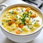 Für diese leckere cremige Maissuppe brauchst du: - 4 Tassen frische Maiskörner (oder gefrorener Mais) - 1 mittelgroße Zwiebel, gewürfelt - 2 Knoblauchzehen, fein gehackt - 2 mittelgroße Kartoffeln, gewürfelt - 3 Karotten, gewürfelt - 4 Tassen Gemüsebrühe - 1 Tasse Schlagsahne (oder Kokoscreme für eine milchfreie Variante) Diese Zutaten sind die Basis für den vollen Geschmack. Der frische Mais gibt der Suppe eine süße Note. Die Kartoffeln und Karotten sorgen für die richtige Textur und Fülle. Um den Geschmack zu verbessern, füge diese Gewürze hinzu: - 1 Teelöffel getrockneter Thymian - 1 Teelöffel geräuchertes Paprikapulver - Salz und Pfeffer nach Geschmack - 2 Esslöffel Olivenöl Der Thymian bringt eine erdige Note. Das geräucherte Paprikapulver fügt einen herrlichen, leicht rauchigen Geschmack hinzu. Diese Gewürze machen die Suppe besonders aromatisch. Um die Suppe schön zu servieren, kannst du frische Kräuter verwenden: - Frische Petersilie oder Schnittlauch zum Garnieren Die grünen Kräuter geben einen frischen Akzent und machen die Suppe optisch ansprechend. Sie verleihen jedem Löffel einen zusätzlichen Frischekick. Zuerst sammeln wir alle Zutaten. Das macht das Kochen einfacher und schneller. Du brauchst: - 4 Tassen frische Maiskörner (oder gefrorener Mais) - 1 mittelgroße Zwiebel, gewürfelt - 2 Knoblauchzehen, fein gehackt - 2 mittelgroße Kartoffeln, gewürfelt - 3 Karotten, gewürfelt - 4 Tassen Gemüsebrühe - 1 Tasse Schlagsahne (oder Kokoscreme für eine milchfreie Variante) - 1 Teelöffel getrockneter Thymian - 1 Teelöffel geräuchertes Paprikapulver - Salz und Pfeffer nach Geschmack - 2 Esslöffel Olivenöl - Frische Petersilie oder Schnittlauch zum Garnieren Beginne mit dem Schneiden der Zwiebel, Knoblauch, Kartoffeln und Karotten. Diese Vorbereitung hilft, die Aromen zu entfalten. Erhitze das Olivenöl in einer Pfanne bei mittlerer Hitze. Füge die gewürfelte Zwiebel hinzu und brate sie etwa 5 Minuten lang, bis sie weich und glasig ist. Gib dann den fein gehackten Knoblauch dazu und brate ihn für 1 weitere Minute. Überführe die gebratene Zwiebel und den Knoblauch in den Slow Cooker. Füge die Maiskörner, die gewürfelten Kartoffeln, die Karotten und die Gemüsebrühe hinzu. Rühre den Thymian und das geräucherte Paprikapulver ein. Würze mit Salz und Pfeffer nach Geschmack. Decke den Slow Cooker ab. Lasse die Suppe entweder 6-8 Stunden auf niedriger Stufe oder 3-4 Stunden auf hoher Stufe garen, bis die Kartoffeln und Karotten weich sind. Wenn das Gemüse gar ist, verwende einen Stabmixer. Püriere etwa die Hälfte der Suppe. So erhältst du eine cremige Textur. Alternativ kannst du einen Teil in einen Standmixer geben, pürieren und dann zurück in den Slow Cooker geben. Rühre die Schlagsahne (oder Kokoscreme) unter. Lasse die Suppe für weitere 15-20 Minuten auf niedriger Hitze erhitzen. Passe die Würzung nach deinem Geschmack an. Serviere die Suppe heiß, garniert mit frischer Petersilie oder Schnittlauch. Für die beste Konsistenz deiner Suppe püriere nur die Hälfte. So bleibt sie cremig, aber auch stückig. Das gibt der Suppe mehr Textur. Wenn du eine ganz glatte Suppe magst, püriere alles. Nutze einen Stabmixer direkt im Slow Cooker. Alternativ kannst du auch einen Standmixer verwenden. Achte darauf, dass du die heiße Suppe vorsichtig pürierst. Die Aromen sind wichtig für den Geschmack. Du kannst mehr Thymian oder geräuchertes Paprikapulver hinzufügen, je nach Vorliebe. Möchtest du es schärfer? Füge eine Prise Cayennepfeffer hinzu. Frische Kräuter wie Petersilie oder Schnittlauch geben einen frischen Kick. Probiere auch andere Gewürze aus, um die Suppe zu personalisieren. Plane deine Zeit gut, um das Beste aus dem Slow Cooker herauszuholen. Setze die Zeit auf niedrig, wenn du den ganzen Tag weg bist. So kannst du die Suppe 6 bis 8 Stunden köcheln lassen. Bei weniger Zeit nutze die hohe Stufe, die 3 bis 4 Stunden benötigt. Überprüfe die Suppe immer vor dem Servieren. So stellst du sicher, dass das Gemüse weich und lecker ist. {{image_4}} Um die Maissuppe vegan zu machen, ersetze die Schlagsahne durch Kokoscreme. Das gibt der Suppe eine reichhaltige, cremige Textur. Du kannst auch die Gemüsebrühe verwenden, die garantiert keine tierischen Produkte enthält. Diese einfache Anpassung macht die Suppe perfekt für alle, die pflanzliche Ernährung bevorzugen. Wenn du mehr Proteine willst, füge Bohnen hinzu. Schwarze Bohnen oder Kichererbsen passen gut. Du kannst sie einfach direkt in den Slow Cooker geben. Sie bringen nicht nur Nährstoffe, sondern auch eine schöne Textur. Auch geräucherter Tofu ist eine tolle Wahl. Er gibt der Suppe einen herzhaften Geschmack. Fühl dich frei, das Gemüse nach deinem Geschmack zu variieren! Brokkoli oder Zucchini sind gute Ergänzungen. Sie kochen schnell und bringen frische Aromen. Auch Paprika oder Sellerie können eine schöne Abwechslung bieten. Denke daran, die Garzeit anzupassen, je nachdem, welches Gemüse du verwendest. Wenn du Reste von der cremigen Maissuppe hast, kannst du sie einfach im Kühlschrank aufbewahren. Lass die Suppe zuerst auf Raumtemperatur abkühlen. Fülle sie dann in einen luftdichten Behälter. So bleibt die Suppe frisch. Im Kühlschrank hält sie sich bis zu fünf Tage. Du kannst die Suppe auch einfrieren. Fülle sie in gefrierfreundliche Behälter oder Beutel. Achte darauf, etwas Platz zu lassen, damit sie sich ausdehnen kann. So bleibt die Suppe bis zu drei Monate haltbar. Wenn du sie essen möchtest, lass sie im Kühlschrank über Nacht auftauen. Um die Suppe wieder zu erwärmen, kannst du sie auf dem Herd oder in der Mikrowelle erhitzen. Wenn du sie auf dem Herd erwärmst, mache es bei niedriger Hitze. Rühre oft, damit sie gleichmäßig heiß wird. Wenn die Suppe zu dick ist, füge etwas Gemüsebrühe oder Wasser hinzu. In der Mikrowelle erhitze die Suppe in kurzen Intervallen. So kannst du sicherstellen, dass sie gleichmäßig warm wird. Die Maissuppe bleibt im Kühlschrank etwa 3 bis 5 Tage frisch. Achte darauf, sie in einem luftdichten Behälter zu lagern. So bleibt der Geschmack erhalten. Ja, gefrorener Mais ist eine gute Option. Er spart Zeit und eignet sich perfekt für die Suppe. Du musst ihn nicht vorher auftauen. Füge ihn einfach direkt in den Slow Cooker. Ja, diese Maissuppe ist glutenfrei. Alle Zutaten enthalten kein Gluten. Du kannst sie ohne Bedenken genießen, auch wenn du eine glutenfreie Diät befolgst. In diesem Artikel habe ich Ihnen alles zur Maissuppe erklärt. Wir haben die besten Zutaten, die Schritt-für-Schritt-Anleitung und nützliche Tipps durchgenommen. Auch Variationen und Aufbewahrungstipps waren Teil des Themas. Jetzt sind Sie bereit, Ihre eigene Maissuppe zu machen. Probieren Sie verschiedene Aromen aus. Genießen Sie die angebotenen Variationen und finden Sie Ihre Lieblingsversion. Viel Spaß beim Kochen!