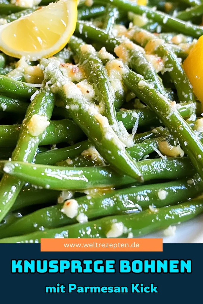Entdecken Sie unser Rezept für knusprige Knoblauch-Parmesan-Grüne Bohnen, die perfekt als Beilage oder Snack sind! Mit nur wenigen Zutaten und einer Heißluftfritteuse zaubern Sie in nur 20 Minuten eine leckere, gesunde Mahlzeit. Verleihen Sie Ihren Bohnen mit Knoblauch, Parmesan und einem Spritzer Zitrone den perfekten Geschmack. Klicken Sie jetzt, um das vollständige Rezept und weitere köstliche Ideen zu erkunden! #KnoblauchBohnen #ParmesanRezept #GesundeSnacks #Heißluftfritteuse