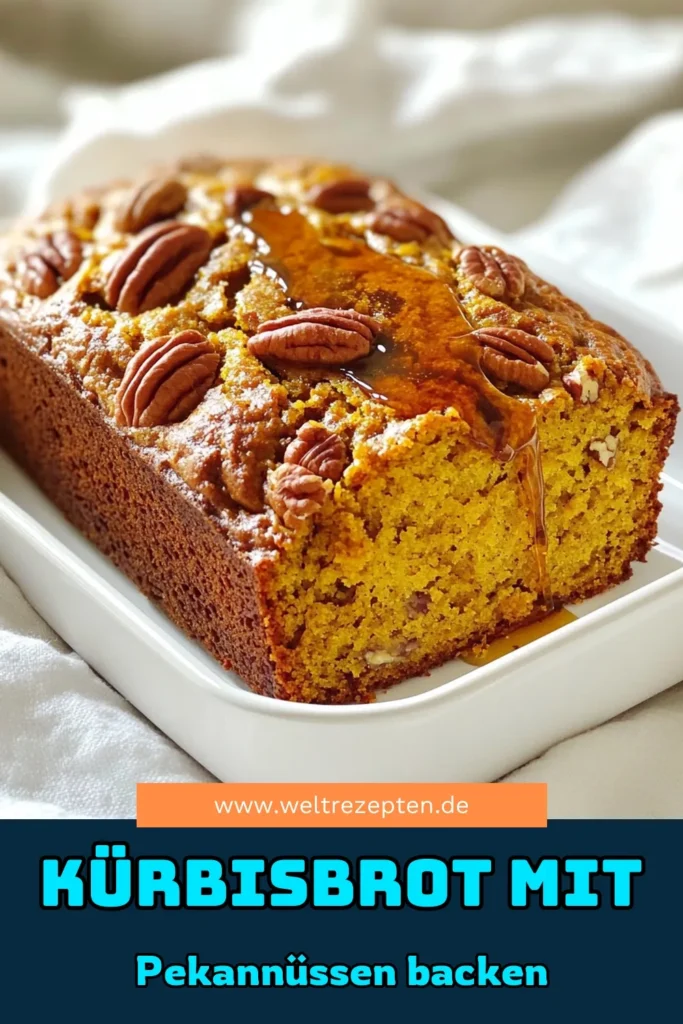 Lust auf ein köstliches Ahorn-Pekannuss-Kürbisbrot? Dieses einfache Rezept vereint die süßen Aromen von Kürbis und Ahornsirup mit dem crunchigen Kick von Pekannüssen. Perfekt für Herbsttage oder als leckeres Frühstück! Klicke hier, um die Schritt-für-Schritt-Anleitung und weitere tolle Tipps zu entdecken! #Kürbisbrot #Backen #Herbstrezepte #Ahornsirup