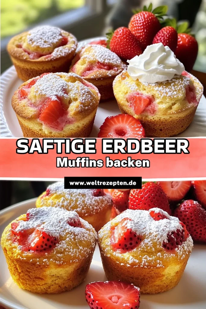 Entdecken Sie das perfekte Rezept für köstliche Erdbeer-Shortcake-Muffins! Diese saftigen Muffins sind einfach zuzubereiten und voller frischer Erdbeeren – ideal für jeden Anlass. Von der Vorbereitung bis zum Backen, wir zeigen Ihnen die Schritt-für-Schritt-Anleitung, um Ihre Familie und Freunde zu begeistern. Lassen Sie sich diese Leckerei nicht entgehen und klicken Sie jetzt, um das vollständige Rezept zu erfahren! #ErdbeerShortcakeMuffins #Backen #Muffins #Erdbeeren