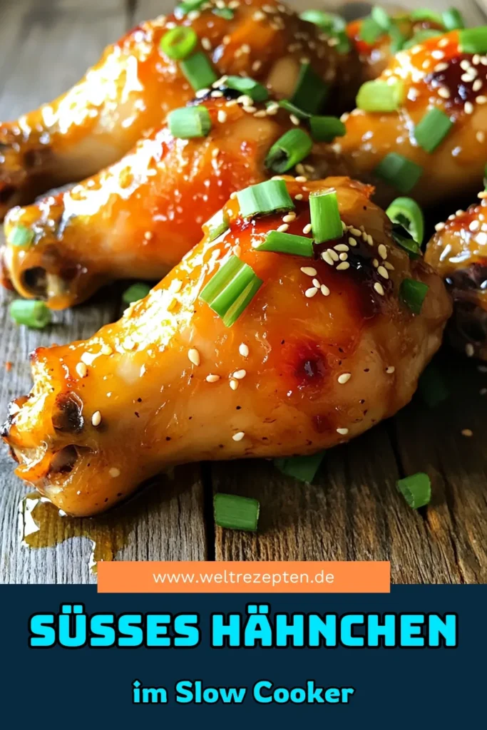 Entdecke das köstliche Rezept für Süße & Klebrige Honig Knoblauch Hähnchenschenkel aus dem Slow Cooker. Dieses zarte Hähnchen wird mit einer aromatischen Marinade aus Honig, Knoblauch und Ingwer langsam gegart, sodass es einfach auseinanderfällt. Perfekt für ein gemütliches Abendessen oder eine Feier! Klicke hier, um das vollständige Rezept zu erkunden und erlebe den unglaublichen Geschmack selbst!