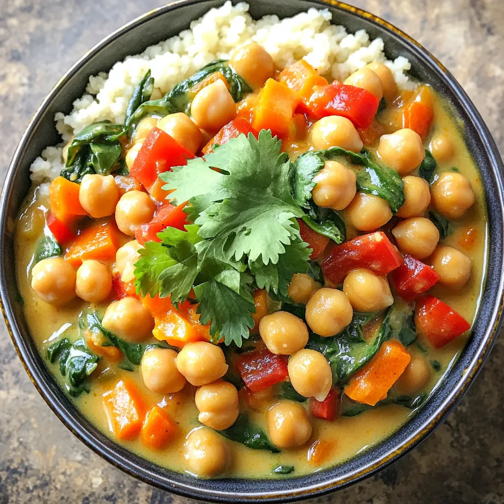 - 2 Dosen (je 400 g) Kichererbsen, abgetropft und abgespült - 1 große Zwiebel, gewürfelt - 2 Karotten, in Scheiben geschnitten - 1 rote Paprika, gewürfelt - 1 Dose (400 g) gewürfelte Tomaten - 240 ml Gemüsebrühe - 1 Dose (400 ml) Kokosmilch - 2 Tassen frischer Spinat Die Kichererbsen sind die Hauptzutat. Sie geben dem Eintopf Eiweiß und einen nussigen Geschmack. Zwiebeln und Paprika bringen Süße und Frische. Karotten fügen schöne Farben und eine leichte Süße hinzu. Die gewürfelten Tomaten geben den Eintopf Saftigkeit. Kokosmilch macht das Gericht cremig und reichhaltig. Spinat bringt Vitamine und eine grüne Note. - 2 Esslöffel marokkanische Gewürzmischung - 1 Teelöffel Kurkuma - 1/2 Teelöffel Cayennepfeffer (optional) Die marokkanische Gewürzmischung ist das Herzstück des Geschmacks. Sie enthält Kreuzkümmel, Koriander, Zimt, Ingwer und Paprika. Diese Gewürze geben dem Eintopf seine besondere Note. Kurkuma fügt Farbe und einen leichten, erdigen Geschmack hinzu. Cayennepfeffer gibt die Möglichkeit, das Gericht schärfer zu machen. - Couscous oder Quinoa - Frische Kräuter zum Garnieren Couscous oder Quinoa sind perfekte Beilagen. Sie bieten eine gute Basis und nehmen die Aromen des Eintopfs auf. Frische Kräuter wie Koriander oder Petersilie machen das Gericht frisch und bunt. Sie bringen auch einen zusätzlichen Geschmacksschub. Gib die gewürfelte Zwiebel und den gehackten Knoblauch in den Slow Cooker. Diese Zutaten geben deinem Eintopf viel Geschmack. Sie bilden die Basis für das Gericht. Achte darauf, dass alles gleichmäßig verteilt ist. Jetzt ist es Zeit für das Gemüse. Füge die in Scheiben geschnittenen Karotten, die gewürfelte rote Paprika und die abgetropften Kichererbsen hinzu. Rühre gut um, damit sich alles vermischt. Diese bunte Mischung sorgt für Frische und Vitalität. Schließe den Deckel des Slow Cookers. Stelle die Kochzeit auf niedrig für 6-7 Stunden oder auf hoch für 4 Stunden ein. Die lange Garzeit macht die Aromen intensiv und köstlich. Du wirst es lieben, wie die Gewürze sich entfalten. Etwa 30 Minuten vor dem Servieren, rühre die Kokosmilch und den frischen Spinat in den Eintopf. Das fügt Cremigkeit und Farbe hinzu. Lass alles gut durchwärmen, damit der Spinat zusammenfällt. Rühre dann alles noch einmal um. - Würzen nach Geschmack: Probieren Sie den Eintopf während des Kochens. Fügen Sie mehr Salz oder Pfeffer hinzu, wenn nötig. So entfalten sich die Aromen besser. - Auswahl der besten Gewürze: Verwenden Sie frische Gewürze. Sie geben mehr Geschmack. Kaufen Sie Ihre Gewürze in kleinen Mengen, um die Frische zu erhalten. - Zusätzliche Gemüseoptionen: Fügen Sie Zucchini oder Süßkartoffeln hinzu. Diese Gemüse passen gut zu Kichererbsen und machen den Eintopf noch nahrhafter. - Verwendung von frischen Kräutern: Frischer Koriander oder Petersilie bringt Farbe und Geschmack. Fügen Sie die Kräuter kurz vor dem Servieren hinzu. - Präsentation des Gerichts: Servieren Sie den Eintopf in tiefen Schalen. Geben Sie einen Klecks frischen Spinat oben drauf. Das sieht appetitlich aus. - Beilagenempfehlungen: Couscous oder Quinoa passen perfekt. Sie nehmen die Flüssigkeit auf und machen das Gericht sättigender. Stellen Sie auch Zitronenstücke bereit. Sie geben einen frischen Geschmack. {{image_4}} Wenn du eine vegane Version des marokkanischen Kichererbseneintopfs machst, gibt es viele einfache Austausche. Du kannst die Kokosmilch durch Mandelmilch ersetzen. Das gibt einen anderen, aber leckeren Geschmack. Verwende auch Gemüsebrühe, die sicher vegan ist. Wenn du noch mehr Gemüse hinzufügen möchtest, probiere Zucchini oder Süßkartoffeln. Diese bringen zusätzliche Textur und Nährstoffe. Um den Geschmack zu ändern, kannst du verschiedene Gewürzkombinationen ausprobieren. Füge beispielsweise Fenchelsamen oder Kreuzkümmel hinzu. Das gibt deinem Eintopf eine neue Note. Du kannst auch andere Kräuter verwenden, wie frischen Thymian oder Rosmarin. Diese Kräuter ergänzen die marokkanischen Gewürze perfekt und bringen frische Aromen. Für eine nahrhafte Ergänzung kannst du Proteinquellen wie Tofu oder Hähnchen hinzufügen. Wenn du Tofu verwendest, schneide ihn in Würfel und brate ihn leicht an, bevor du ihn in den Slow Cooker gibst. Hähnchenbrust ist ebenfalls eine gute Wahl. Du kannst sie ganz hinzufügen und sie beim Kochen zart werden lassen. Beide Optionen machen dein Gericht reichhaltiger und sättigender. Um den Eintopf gut zu lagern, lassen Sie ihn zuerst abkühlen. Füllen Sie ihn in einen luftdichten Behälter. So bleibt er frisch. Sie können den Eintopf bis zu fünf Tage im Kühlschrank aufbewahren. Wenn Sie mehr Zeit haben, können Sie ihn auch einfrieren. Teilen Sie ihn in Portionen auf, bevor Sie ihn einfrieren. Um die Reste zu erwärmen, geben Sie den Eintopf in einen Topf. Erwärmen Sie ihn bei mittlerer Hitze. Rühren Sie regelmäßig um, damit er gleichmäßig warm wird. Sie können auch die Mikrowelle nutzen. Stellen Sie die Mikrowelle auf hohe Leistung und erwärmen Sie den Eintopf in kurzen Intervallen. Überprüfen Sie nach jeder Runde, ob er heiß genug ist. Die Haltbarkeit im Kühlschrank beträgt etwa fünf Tage. Im Gefrierschrank hält der Eintopf bis zu drei Monate. Achten Sie darauf, ihn gut zu verpacken. Beschriften Sie jeden Behälter mit dem Datum. So wissen Sie, wie lange er schon lagert. Wenn der Eintopf beim Auftauen komisch riecht oder die Farbe ändert, werfen Sie ihn weg. Sicherheit geht vor! Der Eintopf hält im Kühlschrank etwa fünf bis sieben Tage. Achte darauf, ihn in einem luftdichten Behälter zu lagern. So bleibt er frisch und lecker. Wenn du ihn länger aufbewahren willst, friere ihn ein. So kannst du ihn später genießen. Ja, du kannst den Eintopf im Voraus zubereiten. Koche ihn einfach und lasse ihn abkühlen. Dann bewahre ihn im Kühlschrank auf. Er schmeckt oft noch besser, wenn die Aromen Zeit hatten, sich zu verbinden. Du kannst auch andere Hülsenfrüchte verwenden. Linsen sind eine tolle Alternative. Sie brauchen weniger Zeit zum Kochen. Auch schwarze Bohnen passen gut in diesen Eintopf. So bleibt das Gericht gesund und lecker. Ja, dieses Rezept ist glutenfrei. Alle Zutaten sind frei von Gluten. Achte jedoch darauf, dass die Brühe und die Gewürze ebenfalls glutenfrei sind. Das macht den Eintopf für alle geeignet, die glutenfrei essen wollen. Dieser Blogpost hat alle wichtigen Zutaten und Schritte für deinen Eintopf erklärt. Wir haben die Hauptzutaten wie Kichererbsen, Gemüse und Kokosmilch betrachtet. Auch die Gewürze und Beilagen wurden erwähnt, um den Geschmack zu optimieren. Richte deinen Eintopf nach deinem Geschmack an und scheue dich nicht, kreativ zu sein. Denk daran, die Reste richtig zu lagern. So bleibt dein Gericht frisch. Viel Freude beim Ausprobieren und Genießen deiner eigenen Kreation!