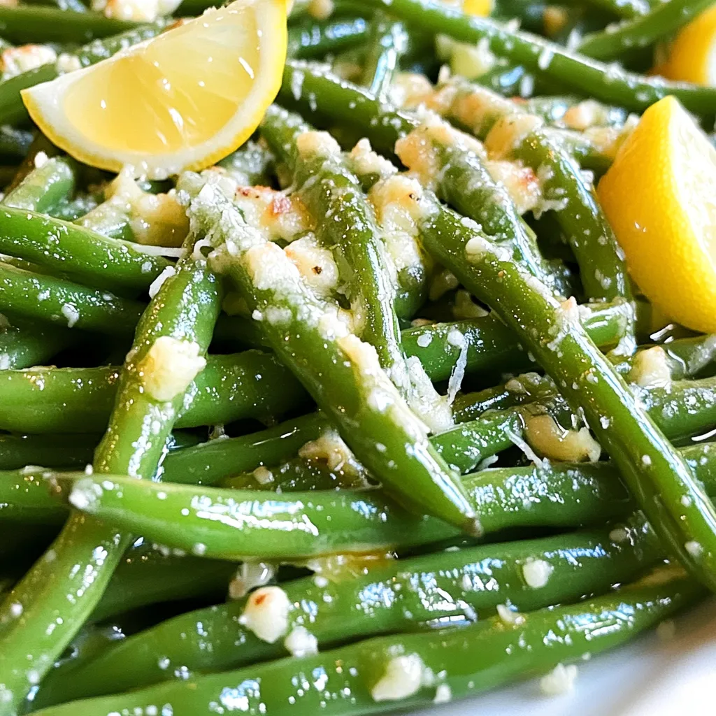 Um die besten Air Fryer Garlic Parm Green Beans zuzubereiten, benötigen Sie: - 450 g frische grüne Bohnen, am Ende beschnitten - 2 Esslöffel Olivenöl - 3 Knoblauchzehen, fein gehackt - 120 g geriebener Parmesan-Käse - 1 Teelöffel Knoblauchpulver - 1/2 Teelöffel rote Pfefferflocken (nach Belieben) - Salz und Pfeffer nach Geschmack - Zitronenschnitze zum Servieren Frische grüne Bohnen finden Sie in der Obst- und Gemüseabteilung Ihres Supermarktes. Achten Sie auf Bohnen, die fest und knackig sind. Vermeiden Sie schlaffe oder fleckige Bohnen. Bauernmärkte bieten oft die frischesten Bohnen an. Diese sind meist ohne Pestizide und voller Geschmack. Parmesan ist großartig, aber Sie können auch andere Käsesorten verwenden. Pecorino Romano bringt einen salzigen Kick. Für eine milde Note probieren Sie Mozzarella. Veganer Käse ist eine gute Wahl für pflanzliche Optionen. Achten Sie darauf, dass der Käse gut schmilzt und sich gut an den Bohnen haftet. Zuerst heizen Sie Ihre Heißluftfritteuse auf 200 °C vor. Dies dauert etwa 5 Minuten. Die richtige Temperatur sorgt für eine schöne Knusprigkeit. Stellen Sie sicher, dass die Fritteuse leer ist, wenn Sie sie vorheizen. So wird die Wärme gleichmäßig verteilt. Nehmen Sie 450 g frische grüne Bohnen und schneiden Sie die Enden ab. Geben Sie die Bohnen in eine große Schüssel. Fügen Sie 2 Esslöffel Olivenöl hinzu. Dann kommen 3 fein gehackte Knoblauchzehen dazu. Sie können auch 1 Teelöffel Knoblauchpulver hinzufügen, um den Geschmack zu verstärken. Fügen Sie nach Wunsch 1/2 Teelöffel rote Pfefferflocken hinzu. Diese geben einen kleinen Kick. Würzen Sie die Mischung mit Salz und Pfeffer. Mischen Sie alles gut, bis die Bohnen gleichmäßig überzogen sind. Zum Schluss streuen Sie 120 g geriebenen Parmesan über die Bohnen und vermengen alles erneut. Legen Sie die Bohnen gleichmäßig in den Korb der Heißluftfritteuse. Achten Sie darauf, dass der Korb nicht überfüllt ist. So garen die Bohnen gleichmäßig. Frittieren Sie die Bohnen für 8 bis 10 Minuten. Schütteln Sie den Korb zur Hälfte der Garzeit. So erreichen Sie die perfekte Knusprigkeit. Nach der Garzeit nehmen Sie die Bohnen vorsichtig heraus. Servieren Sie sie sofort. Ein Spritzer frischer Zitronensaft bringt einen tollen Geschmack. Genießen Sie Ihre knusprigen Knoblauch-Parmesan-Grünen Bohnen! Um die perfekten knusprigen grünen Bohnen zu bekommen, beginne mit frischen Bohnen. Sie sind knackiger und schmecken besser. Stelle sicher, dass du sie gleichmäßig mit Olivenöl und Gewürzen bedeckst. Überfülle den Korb der Heißluftfritteuse nicht. So kann die Luft gut zirkulieren. Schüttel den Korb während des Garens. Das hilft, eine gleichmäßige Textur zu erreichen. Die Gewürze sind wichtig für den Geschmack. Du kannst die Menge des Knoblauchs nach deinem Geschmack anpassen. Wenn du es scharf magst, füge mehr rote Pfefferflocken hinzu. Für einen anderen Geschmack probiere Kräuter wie Thymian oder Oregano. Diese passen gut zu den Bohnen. Du kannst auch etwas Zitronenschale für mehr Frische hinzufügen. Die ideale Temperatur für die Heißluftfritteuse ist 200 °C. Gar die Bohnen 8-10 Minuten lang. Bei dickeren Bohnen kann die Zeit etwas länger sein. Achte darauf, die Bohnen während des Garens zu überprüfen. So verhinderst du, dass sie anbrennen. Wenn du sie goldbraun siehst, sind sie perfekt. {{image_4}} Wenn Sie mehr Gemüse mögen, probieren Sie Karotten oder Zucchini. Schneiden Sie sie in kleine Stücke. Fügen Sie diese einfach zu den grünen Bohnen hinzu. Achten Sie darauf, die Garzeit leicht anzupassen. So erhalten Sie eine bunte und gesunde Beilage. Das Rezept ist von Natur aus glutenfrei. Die verwendeten Zutaten enthalten kein Gluten. Achten Sie nur darauf, auch beim Parmesan auf die Zutatenliste zu schauen. So können Sie sicher sein, dass alles glutenfrei ist. Genießen Sie die Bohnen ohne Sorgen. Für eine vegane Variante ersetzen Sie den Parmesan durch Hefeflocken oder einen veganen Käse. Diese Optionen geben einen tollen Geschmack hinzu. Sie können auch eine Mischung aus Nüssen verwenden, um die Bohnen zu verfeinern. So bleibt das Gericht köstlich und vegan. Um die Bohnen frisch zu halten, lege sie in einen luftdichten Behälter. Du kannst sie im Kühlschrank für bis zu drei Tage aufbewahren. Achte darauf, dass die Bohnen vollständig abgekühlt sind, bevor du sie lagerst. So bleiben sie knusprig und verlieren nicht ihren Geschmack. Um die Bohnen wieder knusprig zu machen, benutze die Heißluftfritteuse. Erhitze sie bei 180 °C für etwa 3-5 Minuten. So werden sie schnell warm und knusprig. Vermeide die Mikrowelle, da sie die Bohnen weich macht. Im Kühlschrank halten die Bohnen bis zu drei Tage gut. Wenn du sie länger aufbewahren möchtest, friere sie ein. Im Gefrierschrank bleiben sie bis zu drei Monate frisch. Stelle sicher, dass die Bohnen gut verpackt sind, um Gefrierbrand zu vermeiden. Die grünen Bohnen brauchen etwa 8-10 Minuten in der Heißluftfritteuse. Die genaue Zeit kann je nach Modell variieren. Um die beste Knusprigkeit zu erreichen, schüttle den Korb zur Hälfte der Garzeit. So garen die Bohnen gleichmäßig. Sie sollten zart und leicht gebräunt sein, wenn sie fertig sind. Ja, du kannst gefrorene grüne Bohnen verwenden. Achte darauf, sie vorher nicht aufzutauen. Füge die gefrorenen Bohnen direkt zur Mischung hinzu. Die Garzeit kann sich leicht verlängern, vielleicht um 2-3 Minuten. Überprüfe regelmäßig, bis sie zart sind. Diese Option ist praktisch, wenn frische Bohnen nicht verfügbar sind. Die Knoblauch-Parmesan-Bohnen passen zu vielen Gerichten. Hier sind einige gute Beilagen: - Gegrilltes Hähnchen - Rindersteak - Gebackener Fisch - Quinoa-Salat - Pasta mit Pesto Diese Kombinationen machen dein Essen bunt und lecker. Sie ergänzen den Geschmack der Bohnen sehr gut. In diesem Artikel haben wir uns mit der Zubereitung von grünen Bohnen beschäftigt. Wir haben die Zutaten aufgelistet und verschiedene Bezugsquellen vorgestellt. Die Schritt-für-Schritt-Anleitung hat dir die Zubereitung in der Heißluftfritteuse erklärt. Tipps für die perfekte Knusprigkeit sowie Variationen und Lagerungshinweise bieten dir viele Möglichkeiten. Mit diesen Informationen kannst du köstliche grüne Bohnen zubereiten und genießen. Ich hoffe, du findest die vielen Optionen spannend und inspirierend!