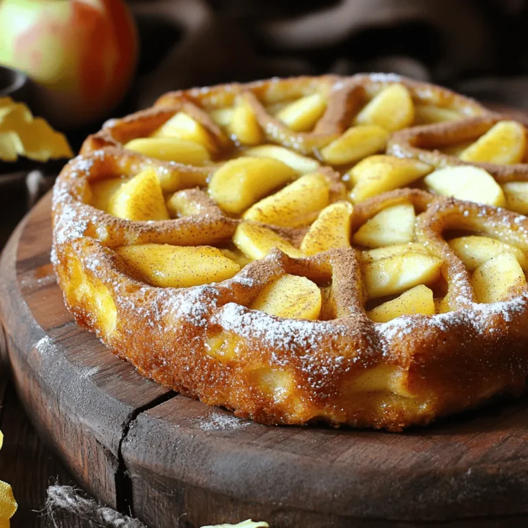 Für den Gewürzten Apfelwein Donut Kuchen benötigst du folgende Zutaten: - 2 Tassen Weizenmehl - 1 Tasse Apfelwein (frisch, wenn möglich) - 1 Tasse Kristallzucker - 2 große Eier - 1/2 Tasse ungesalzene Butter, geschmolzen - 1 Teelöffel Backpulver - 1 Teelöffel Natron - 1 Teelöffel gemahlener Zimt - 1/2 Teelöffel gemahlene Muskatnuss - 1/4 Teelöffel gemahlener Ingwer - 1/4 Teelöffel Salz - 1/2 Tasse gehackte Äpfel (vorzugsweise säuerliche Sorten wie Granny Smith) Diese Zutaten sorgen für einen saftigen und aromatischen Kuchen. Der Apfelwein bringt eine fruchtige Note, die perfekt zum Herbst passt. Wenn du keinen frischen Apfelwein hast, kannst du auch Apfelsaft verwenden. Beachte, dass der Geschmack etwas milder sein kann. Für die Äpfel sind andere Sorten wie Fuji oder Honeycrisp auch möglich. Achte darauf, dass sie nicht zu süß sind, um das Gleichgewicht zu halten. Um diesen Kuchen zu backen, brauchst du: - Eine Rührschüssel - Eine zweite Schüssel für die nassen Zutaten - Einen Spatel - Eine 9-Zoll Bundt- oder Donutform - Eine Küchenwaage oder Messbecher - Ein Backblech für die Form Stelle sicher, dass du alles bereit hast, bevor du mit dem Backen beginnst. Dadurch sparst du Zeit und machst den Prozess einfacher. Heizen Sie Ihren Ofen auf 175°C vor. Fetten Sie eine 9-Zoll Bundt- oder Donutform ein. Das sorgt dafür, dass der Kuchen nicht kleben bleibt. Während der Ofen aufheizt, können Sie die Zutaten bereitstellen. Nehmen Sie eine große Schüssel. Fügen Sie 2 Tassen Weizenmehl, 1 Teelöffel Backpulver, 1 Teelöffel Natron, 1 Teelöffel gemahlenen Zimt, 1/2 Teelöffel gemahlene Muskatnuss, 1/4 Teelöffel gemahlenen Ingwer und 1/4 Teelöffel Salz hinzu. Mischen Sie alles gut. Das sorgt für einen gleichmäßigen Geschmack. In einer separaten Schüssel geben Sie 1 Tasse Apfelwein, 1 Tasse Kristallzucker, 1/2 Tasse geschmolzene Butter und 2 große Eier zusammen. Rühren Sie die Mischung gut um. Achten Sie darauf, dass sich der Zucker teilweise auflöst. So wird der Kuchen schön süß. Fügen Sie die trockenen Zutaten langsam zu den nassen Zutaten hinzu. Rühren Sie vorsichtig, bis alles ganz leicht verbunden ist. Mischen Sie nicht zu lange. Dann heben Sie 1/2 Tasse gehackte Äpfel unter. Verwenden Sie säuerliche Äpfel wie Granny Smith für besten Geschmack. Gießen Sie den Teig in die vorbereitete Form. Glätten Sie die Oberfläche mit einem Spatel. Backen Sie den Kuchen für 30-35 Minuten. Prüfen Sie mit einem Zahnstocher, ob er fertig ist. Lassen Sie den Kuchen 10 Minuten abkühlen, bevor Sie ihn auf ein Kuchengitter stürzen. Um die perfekte Textur zu erreichen, ist es wichtig, die Zutaten richtig zu mischen. Verwende frische Zutaten wie Apfelwein und Butter. Mische die trockenen Zutaten gut, bevor du sie zu den nassen Zutaten hinzufügst. Mische nur so lange, bis alles gerade so verbunden ist. Zu langes Mischen führt zu einem dichten Kuchen. Die Äpfel müssen vorsichtig untergehoben werden, um die Frische zu bewahren. Um den Geschmack zu verfeinern, kannst du mehr Gewürze hinzufügen. Ein Hauch von Nelken oder Piment kann die Aromen intensivieren. Nutze auch verschiedene Apfelsorten. Granny Smith bringt eine schöne Säure. Für mehr Süße kannst du Honig oder Ahornsirup verwenden. Ein Spritzer Zitrone im Teig hebt die Aromen hervor und sorgt für Frische. Lagere den Kuchen in einem luftdichten Behälter. So bleibt er frisch und saftig. Bei Zimmertemperatur ist der Kuchen bis zu drei Tage haltbar. Wenn du ihn länger aufbewahren möchtest, lege ihn in den Kühlschrank. Er bleibt bis zu einer Woche gut. Du kannst den Kuchen auch einfrieren. Wickele ihn gut ein, um Gefrierbrand zu vermeiden. Im Gefrierschrank hält er bis zu drei Monate. {{image_4}} Wenn du eine glutenfreie Variante machen möchtest, ersetze das Weizenmehl. Verwende stattdessen eine glutenfreie Mehlmischung. Diese Mischungen sind oft gut geeignet und bieten ähnliche Textur. Achte darauf, dass die Mischung Xanthan oder Guarkernmehl enthält. Diese Zutaten helfen, die Struktur des Kuchens zu stabilisieren. Probiere auch, die Backzeit geringfügig anzupassen. Glutenfreies Mehl kann manchmal mehr Feuchtigkeit aufnehmen. Um deinen Gewürzten Apfelwein Donut Kuchen zu variieren, füge zusätzliche Zutaten hinzu. Zum Beispiel kannst du gehackte Nüsse wie Walnüsse oder Pekannüsse einstreuen. Diese geben dem Kuchen einen schönen Crunch. Auch Trockenfrüchte wie Rosinen oder Cranberries passen gut. Für einen besonderen Kick kannst du etwas Karamell oder Schokoladenstückchen hinzufügen. Diese Zutaten sorgen für einen tollen Geschmack! Für besondere Anlässe kannst du den Kuchen dekorieren. Verwende Zuckerguss und füge Apfelstückchen oder Zimtstangen als Garnitur hinzu. Für Feste wie Thanksgiving ist dieser Kuchen perfekt. Er passt gut zu Kaffee oder Tee. Du kannst ihn auch in kleine Stücke schneiden und als Dessert anbieten. Das schafft eine einladende Atmosphäre. Sei kreativ mit der Präsentation! Der Gewürzte Apfelwein Donut Kuchen bleibt bei Zimmertemperatur frisch. Legen Sie ihn in eine Kuchendose oder wickeln Sie ihn in Frischhaltefolie. So bleibt die Feuchtigkeit erhalten. Lagern Sie ihn an einem kühlen, trockenen Ort. Vermeiden Sie Sonnenlicht, da es den Kuchen austrocknen kann. Wenn Sie den Kuchen länger aufbewahren möchten, ist die Kühllagerung ideal. Wickeln Sie ihn fest in Plastikfolie ein. Legen Sie ihn dann in einen luftdichten Behälter. So bleibt der Kuchen frisch und saftig. Kühlen Sie den Kuchen nicht länger als eine Woche. Zu lange Lagerung kann den Geschmack beeinträchtigen. Im Kühlschrank hält der Kuchen etwa sieben Tage. Er bleibt weich und lecker. Für eine längere Lagerung frieren Sie den Kuchen ein. Schneiden Sie ihn in Stücke und wickeln Sie jedes Stück in Folie. Legen Sie die Stücke in einen Gefrierbeutel. Im Gefrierschrank bleibt der Kuchen bis zu drei Monate frisch. Wenn Sie ihn genießen möchten, lassen Sie ihn über Nacht im Kühlschrank auftauen. Sie backen den Gewürzten Apfelwein Donut Kuchen etwa 30 bis 35 Minuten. Überprüfen Sie mit einem Zahnstocher, ob er fertig ist. Stechen Sie in die Mitte des Kuchens. Wenn der Zahnstocher sauber herauskommt, ist der Kuchen bereit. Lassen Sie ihn danach für 10 Minuten in der Form abkühlen. Ja, Sie können andere Früchte verwenden. Birnen oder Pfirsiche passen gut. Diese Früchte geben dem Kuchen eine neue Note. Achten Sie darauf, die Früchte klein zu schneiden. So bleibt die Textur des Kuchens gut. Um den Kuchen zu dekorieren, können Sie Puderzucker darüber streuen. Ein einfacher Zuckerguss aus Puderzucker und Apfelwein sieht auch toll aus. Garnieren Sie den Kuchen mit dünnen Apfelscheiben. Fügen Sie eine Prise Zimt hinzu für das gemütliche Gefühl. Ja, Sie können den Teig in Muffin-Formen backen. Füllen Sie die Formen bis zur Hälfte. Die Backzeit wird kürzer sein, etwa 20 bis 25 Minuten. Überprüfen Sie die Muffins ebenfalls mit einem Zahnstocher. So stellen Sie sicher, dass sie gut durchgebacken sind. Der Gewürzte Apfelwein Donut Kuchen ist einfach zuzubereiten und sehr lecker. Wir haben die Hauptzutaten und nötigen Geräte besprochen. Die Schritt-für-Schritt Anleitung hilft dir beim Backen. Tipps zur perfekten Textur und Lagerung bieten zusätzlichen Nutzen. Abwechselungen machen deinen Kuchen besonders. Wenn du die FAQs beachtest, bist du gut informiert. Viel Spaß beim Backen und Genießen!