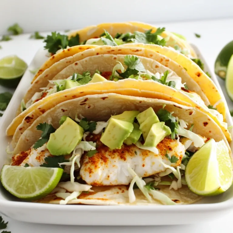 Um die Minute Chili Lime Fish Tacos zuzubereiten, brauchst du: - 450 g weiße Fischfilets (z.B. Tilapia oder Kabeljau) - 2 Esslöffel Olivenöl - 1 Teelöffel Chilipulver - 1 Teelöffel Kreuzkümmel - 1 Teelöffel Knoblauchpulver - Abrieb und Saft von 2 Limetten - Salz und Pfeffer nach Geschmack - 8 kleine Tortillas aus Mais - 1 Tasse fein geschnittenes Kraut (z.B. Weißkohl) - 1 Avocado, in Scheiben geschnitten - Frischer Koriander, zur Garnierung - Limettenviertel, zum Servieren Wenn du Fisch kaufst, achte auf folgende Punkte: - Der Fisch sollte frisch riechen, wie das Meer. - Die Augen sollten klar und glänzend sein. - Die Haut sollte fest und glänzend sein. - Die Farbe des Fischs sollte lebendig und nicht trüb sein. Du kannst auch nach Fisch suchen, der mit nachhaltigen Methoden gefangen wurde. So schützt du die Umwelt und unterstützt gesunde Meere. Für die Tortillas kannst du Mais-Tortillas verwenden. Diese sind weich und geschmackvoll. Wenn du eine glutenfreie Option brauchst, sind sie perfekt. Für vegane Alternativen empfehle ich, den Fisch durch gebratene Tofustücke zu ersetzen. Mariniere den Tofu gleich wie den Fisch. Er wird die Aromen gut aufnehmen. Du kannst auch Blumenkohl oder Zucchini verwenden. Diese Gemüsesorten sind lecker und passen gut zu den anderen Zutaten. Zuerst machen wir die Marinade. Nehmen Sie eine mittelgroße Schüssel. Fügen Sie 2 Esslöffel Olivenöl hinzu. Geben Sie 1 Teelöffel Chilipulver, 1 Teelöffel Kreuzkümmel und 1 Teelöffel Knoblauchpulver hinein. Reiben Sie die Schale von 2 Limetten und pressen Sie den Saft aus. Mischen Sie alles gut. Fügen Sie Salz und Pfeffer nach Ihrem Geschmack hinzu. Die Marinade sollte frisch und würzig sein. Jetzt ist es Zeit, den Fisch zu marinieren. Nehmen Sie 450 g weiße Fischfilets, wie Tilapia oder Kabeljau. Legen Sie die Fischfilets in die Marinade. Lassen Sie sie für etwa 10 Minuten ziehen. So nimmt der Fisch den vollen Geschmack auf. Stellen Sie sicher, dass die Filets gut mit der Marinade bedeckt sind. Heizen Sie eine beschichtete Pfanne bei mittlerer bis hoher Hitze vor. Wenn die Pfanne heiß ist, fügen Sie die marinierten Fischfilets hinzu. Braten Sie sie etwa 3 bis 4 Minuten auf jeder Seite. Der Fisch sollte zart und durchgegart sein. Während der Fisch kocht, wärmen Sie 8 kleine Tortillas in einer separaten Pfanne auf. Jede Tortilla sollte etwa 30 Sekunden pro Seite erhitzt werden, bis sie biegsam ist. Jetzt kommt der spaßige Teil: das Zusammenstellen der Tacos! Nehmen Sie eine warme Tortilla. Legen Sie ein Stück Fisch darauf. Fügen Sie eine Tasse fein geschnittenes Kraut hinzu und legen Sie einige Scheiben Avocado darauf. Garnieren Sie mit frischem Koriander. Zum Schluss träufeln Sie frischen Limettensaft über die Tacos. Servieren Sie sofort, und denken Sie daran, Limettenviertel daneben zu legen. So bleibt alles frisch! Um die beste Marinade zu machen, mische ich Olivenöl, Chilipulver, Kreuzkümmel und Knoblauchpulver. Füge den Saft und den Abrieb von zwei Limetten hinzu. Das gibt dem Fisch einen frischen Geschmack. Du kannst auch Salz und Pfeffer nach deinem Geschmack hinzufügen. Lass die Marinade ein paar Minuten ziehen. So vermischt sich der Geschmack besser. Beim Braten von Fisch ist die Hitze wichtig. Ich empfehle, die Pfanne auf mittlere bis hohe Hitze vorzuheizen. Das hilft, den Fisch schön knusprig zu machen. Verwende eine beschichtete Pfanne, um ein Ankleben zu vermeiden. Brate die Fischfilets für drei bis vier Minuten pro Seite. So bleibt der Fisch zart und saftig. Wenn der Fisch schön goldbraun ist, ist er fertig. Für die Tacos mag ich fein geschnittenes Kraut und Avocadoscheiben. Das gibt eine tolle Textur. Frischer Koriander bringt zusätzliche Frische. Auch Limettenviertel sind wichtig, um mehr Geschmack zu geben. Du kannst auch Salsa oder einen Joghurt-Dip dazu servieren. So machst du die Tacos noch leckerer! {{image_4}} Sie können verschiedene Fischsorten für diese Tacos verwenden. Tilapia und Kabeljau sind großartig, aber auch andere Fische passen gut. Lachs hat einen tollen Geschmack und macht die Tacos reichhaltiger. Garnelen sind eine weitere Option, die schnell kochen und gut mit Limette harmonieren. Achten Sie darauf, die Garzeiten anzupassen, denn dickere Filets brauchen länger. Wenn Sie eine vegane oder vegetarische Option möchten, sind Tacos mit Blumenkohl perfekt. Röstet den Blumenkohl mit den gleichen Gewürzen. Eine andere Idee ist, Tofu zu marinieren und zu braten. Tofu nimmt die Aromen gut auf. Verwenden Sie dann die gleichen frischen Toppings wie bei den Fisch-Tacos. Diese Optionen sind lecker und sättigend. Die Schärfe können Sie leicht anpassen. Wenn Sie es scharf mögen, fügen Sie Chili-Flocken oder frische Jalapeños hinzu. Für ein mildes Gericht lassen Sie das Chilipulver weg oder verwenden Sie weniger. Experimentieren Sie mit anderen Kräutern wie Petersilie oder Minze für frische Aromen. Sie könnten auch Mango oder Ananas für eine süße Note hinzufügen. Um die Tacos frisch zu halten, lege die übrig gebliebenen Tacos in einen luftdichten Behälter. Achte darauf, dass der Fisch nicht zerdrückt wird. Du kannst die Tacos auch einzeln in Frischhaltefolie wickeln. So bleiben sie länger frisch. Stelle den Behälter in den Kühlschrank. Die Tacos sind so bis zu zwei Tage haltbar. Wenn du die Tacos wieder aufwärmen möchtest, mache es vorsichtig. Heize eine Pfanne bei mittlerer Hitze vor. Lege den Fisch in die Pfanne und erwärme ihn für ein bis zwei Minuten pro Seite. So bleibt er zart. Erwärme die Tortillas in einer separaten Pfanne. 30 Sekunden auf jeder Seite sind genug. So werden sie wieder weich und lecker. Die Zutaten haben unterschiedliche Haltbarkeiten. Frischer Fisch sollte innerhalb von ein bis zwei Tagen nach dem Kauf verwendet werden. Avocado kann schnell braun werden. Lagere sie in einem luftdichten Behälter. Kraut bleibt bis zu fünf Tage frisch. Limetten sind im Kühlschrank etwa zwei Wochen haltbar. Achte darauf, alle Zutaten gut zu lagern, um ihre Frische zu bewahren. Die Zubereitungszeit für diese Tacos beträgt nur 10 Minuten. Wenn du die Zutaten bereit hast, geht alles schnell. Du marinierst den Fisch in etwa 10 Minuten. Danach brätst du ihn in 8 Minuten. Das macht insgesamt 18 Minuten. So hast du schnell ein leckeres Gericht. Ja, du kannst die Tacos im Voraus vorbereiten. Die Marinade kannst du bis zu 2 Stunden im Voraus machen. Die Fischfilets können auch mariniert und im Kühlschrank aufbewahrt werden. Wenn du alles bereit hast, brauchst du nur noch kurz zu braten. Die Tortillas kannst du ebenfalls im Voraus aufwärmen und warmhalten. Zu Chili Lime Fish Tacos passen viele Beilagen. Hier sind einige Ideen: - Reis: Ein einfacher, knackiger Reis ergänzt die Tacos gut. - Bohnen: Schwarze oder Pintobohnen sind nahrhaft und köstlich. - Salsa: Eine frische Salsa bringt Farbe und zusätzlichen Geschmack. - Guacamole: Cremige Guacamole passt perfekt zu den Tacos. - Salat: Ein einfacher grüner Salat ist leicht und frisch. Diese Beilagen machen dein Essen noch besser und bunter. In diesem Artikel haben wir die besten Zutaten und Schritte für Chili Lime Fish Tacos behandelt. Du hast gelernt, wie man frischen Fisch auswählt und Tortillas vorbereitet. Die Tipps helfen dir, die perfekte Marinade zu machen und die Tacos anzupassen. Denke daran, dass du Tacos leicht variieren kannst, um deinen Geschmack zu treffen. Ob für ein schnelles Abendessen oder eine Feier, diese Tacos sind einfach und lecker. Probiere es aus und genieße jeden Bissen!