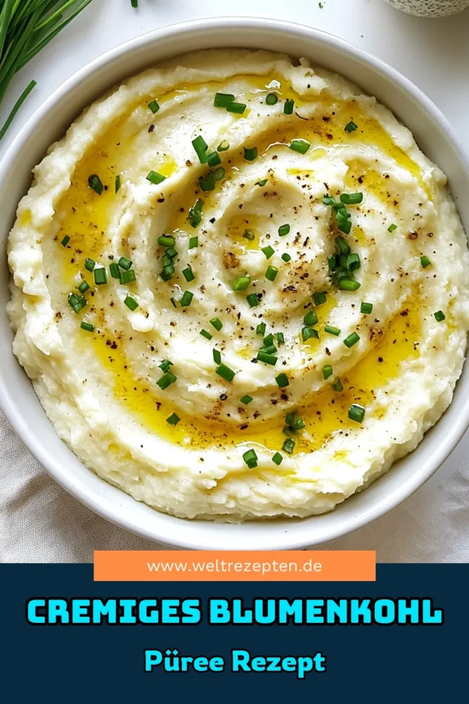 Entdecken Sie unser cremiges Blumenkohlpüree mit geröstetem Knoblauch – die perfekte einfache Beilage! Dieses vegane Püree ist nicht nur lecker, sondern auch super einfach zuzubereiten. Mit geröstetem Knoblauch sorgt es für einen intensiven Geschmack. Ideal für jeden Anlass! Probieren Sie dieses Blumenkohl Rezept, das Ihre Gäste begeistern wird. Jetzt nachkochen und genießen! #Blumenkohlpüree #GerösteterKnoblauch #VeganesPüree #EinfacheBeilage