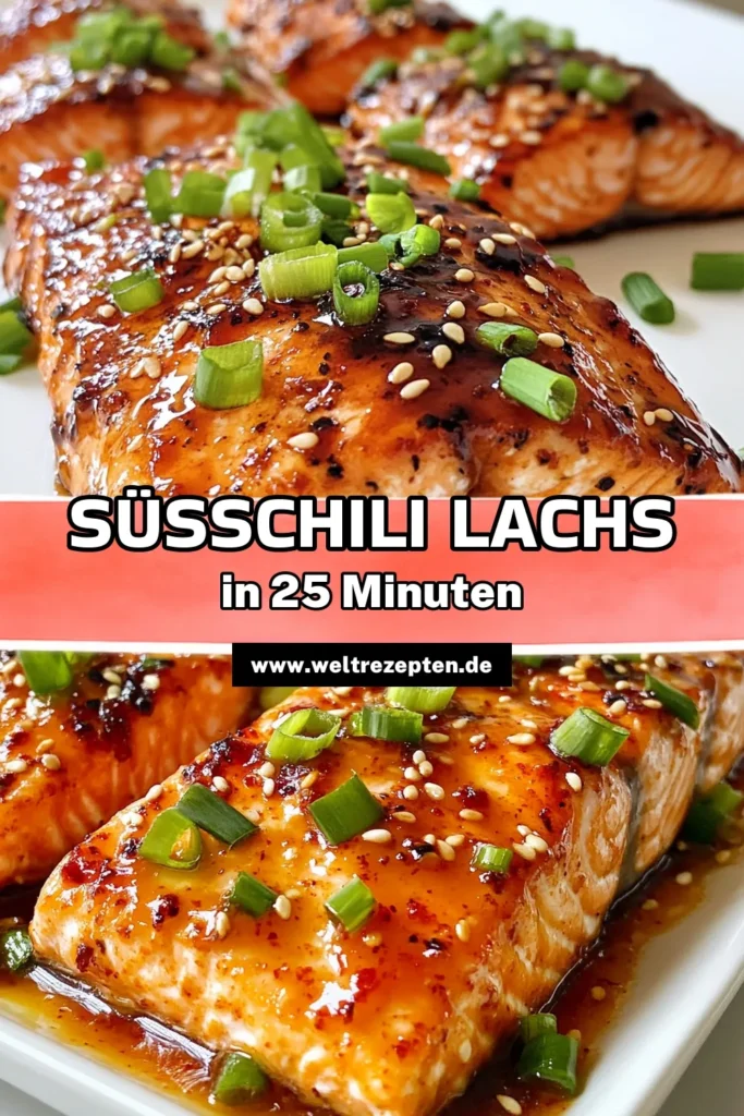 Entdecke das einfache und köstliche Süßchili Lachs Rezept mit Knoblauch Lachs Marinade, das dein Herz im Sturm erobern wird! Lachs im Ofen grillen war noch nie so lecker und einfach. Dieser asiatische Lachsgericht ist perfekt für schnelle Fischrezepte und bringt einen Geschmack direkt aus der asiatischen Küche auf deinen Tisch. Probiere es aus und genieße jeden Bissen! Speichere dir dieses Rezept für einen besonderen Abend. #Fischrezepte #Lachs #AsiatischeKüche #SchnellUndLecker