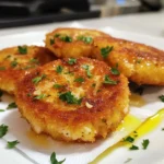 Für diese leckeren Kekse brauchst du folgende Zutaten: - 2 Dosen (je 150 g) Thunfisch, abgetropft - 120 g Semmelbrösel (vorzugsweise Vollkorn) - 60 g frische, fein gehackte Frühlingszwiebeln - 2 Knoblauchzehen, fein gehackt - 1 großes Ei - 30 g Mayonnaise - 15 g Dijon-Senf - 15 ml frischer Zitronensaft - Abrieb von 1 Zitrone - Salz und Pfeffer nach Geschmack - Olivenöl zum Braten - Frische Petersilie zum Garnieren (optional) Diese Zutaten bilden die Basis für den Geschmack und die Textur der Kekse. Der Thunfisch liefert Proteine, während die Semmelbrösel für die Bindung sorgen. Um den Keksen mehr Geschmack zu geben, kannst du auch andere Gewürze verwenden. Hier sind einige Vorschläge: - Paprika für eine leichte Schärfe - Zitronenpfeffer für frische Zitrusnoten - Cayennepfeffer für einen würzigen Kick Diese Gewürze bringen Abwechslung in dein Rezept und können leicht angepasst werden. Frische Zutaten verbessern den Geschmack und die Nährstoffe. Hier sind einige Optionen: - Frischer Koriander oder Dill für mehr Frische - Cherrytomaten, die du als Beilage servieren kannst - Avocado, die gut zu den Keksen passt Mit diesen frischen Zutaten machst du die Kekse noch leckerer und bunter. Experimentiere und finde deine Lieblingskombination! {{ingredient_image_2}} Zuerst öffnest du die Dosen mit dem Thunfisch. Lass den Thunfisch gut abtropfen. So vermeidest du, dass die Kekse matschig werden. Gib den abgetropften Thunfisch in eine große Schüssel. Füge die Semmelbrösel hinzu. Ich empfehlen Vollkorn für einen nussigen Geschmack. Jetzt kommen die fein gehackten Frühlingszwiebeln und der Knoblauch dazu. Mische alles gut. Achte darauf, dass der Thunfisch gut zerbricht. So verteilen sich die Aromen besser. In einer separaten Schüssel schlägst du das Ei auf. Füge die Mayonnaise, den Dijon-Senf, den frischen Zitronensaft und den Zitronenabrieb hinzu. Das gibt den Keksen einen tollen Zitronengeschmack. Nimm einen Schneebesen und verrühre die Mischung gut. Sie sollte cremig und glatt sein. Gieße die Ei-Mischung vorsichtig in die Thunfischmischung. Mische alles gründlich. Vergiss nicht, mit Salz und Pfeffer zu würzen. So wird die Mischung richtig lecker. Jetzt formst du die Mischung in gleichmäßige Patties. Jedes Patty sollte etwa 5-7 cm im Durchmesser und 1,5 cm dick sein. Erhitze eine beschichtete Pfanne bei mittlerer Hitze. Gib einen Schuss Olivenöl in die Pfanne, sodass der Boden leicht bedeckt ist. Wenn das Öl heiß ist, lege die Patties vorsichtig in die Pfanne. Brate sie etwa 4-5 Minuten auf jeder Seite. Sie sollten goldbraun und knusprig werden. Wenn nötig, brate die Kekse in mehreren Durchgängen. Nimm die Kekse aus der Pfanne und lege sie auf einen Teller mit Küchenpapier. So saugst du überschüssiges Öl auf. Serviere die Kekse warm und garniere sie nach Belieben mit frischer Petersilie. Ein häufiger Fehler ist, die Mischung zu nass zu machen. Achte darauf, den Thunfisch gut abtropfen zu lassen. Das hilft, die Kekse stabil zu halten. Ein weiterer Fehler ist, die Patties zu dick zu formen. Halte sie dünn, etwa 1,5 cm, damit sie gleichmäßig garen. Achte darauf, die Pfanne ausreichend heiß zu machen, bevor du die Kekse hineinlegst. So bekommst du eine schöne, knusprige Kruste. Diese Lemon Garlic Tuna Cakes passen gut zu frischem Salat. Ein einfacher grüner Salat mit einem leichten Dressing ist perfekt. Du kannst auch einen Joghurt-Dip dazu anbieten. Erfrischender Zitronen-Joghurt passt gut zu den Keksen. Wenn du etwas mehr möchtest, serviere die Kekse mit Vollkornbrot oder in einem Wrap. Wenn du glutenfrei kochen möchtest, ersetze die Semmelbrösel durch glutenfreie Brösel oder Haferflocken. Vegetarier können den Thunfisch durch pürierte Kichererbsen ersetzen. Für vegane Varianten nimm eine Flussigkeit wie Leinsamen oder Chia-Samen als Ei-Ersatz. Achte darauf, die restlichen Zutaten vegan zu halten, um eine köstliche Option zu erhalten. Pro Tipps Frischer Thunfisch: Verwenden Sie frischen Thunfisch anstelle von Dosenware für einen intensiveren Geschmack und eine bessere Textur. Variationen der Gewürze: Experimentieren Sie mit verschiedenen Kräutern und Gewürzen, wie Dill oder Paprika, um dem Rezept eine persönliche Note zu verleihen. Backen statt Braten: Für eine gesündere Variante können Sie die Kekse im Ofen bei 200 °C für etwa 15-20 Minuten backen, bis sie goldbraun sind. Serviervorschläge: Reichen Sie die Thunfischkekse mit einem frischen Salat oder einer Joghurtsauce für zusätzliche Frische und Geschmack. {{image_4}} Die Zitronen-Knoblauch-Thunfischkekse sind sehr anpassbar. Du kannst verschiedene Gewürze hinzufügen, um den Geschmack zu verändern. Zum Beispiel passen Paprika und Kreuzkümmel gut dazu. Ein Hauch von Chili kann den Keksen einen scharfen Kick geben. Wenn du frische Kräuter magst, probiere Dill oder Schnittlauch. Diese Kräuter bringen einen frischen Geschmack in deine Kekse. Wenn du eine vegetarische Option suchst, ersetze den Thunfisch durch Kichererbsen. Einfach die Kichererbsen gut zerdrücken und wie im Rezept verarbeiten. Du kannst auch Quinoa oder Linsen verwenden. Beide geben den Keksen eine schöne Textur und viel Geschmack. So kannst du die Kekse genießen, ohne Fisch zu verwenden. Die Zitronen-Knoblauch-Thunfischkekse können auch regional angepasst werden. In Italien kannst du italienische Gewürze wie Oregano und Basilikum einfügen. In Mexiko füge etwas Limettensaft und Koriander hinzu. Diese Variationen machen deine Kekse einzigartig und spannend. Experimentiere mit verschiedenen Zutaten, um deinen eigenen Lieblingsgeschmack zu finden. Nach dem Kochen bewahre die Lemon Garlic Tuna Cakes in einem luftdichten Behälter auf. So bleiben sie frisch und lecker. Stelle sicher, dass sie vollständig abgekühlt sind, bevor du sie hineinlegst. Im Kühlschrank halten sie sich etwa 2 bis 3 Tage. Du kannst sie leicht aufwärmen, indem du sie in einer Pfanne brätst oder in der Mikrowelle erhitzt. Wenn du mehr Lemon Garlic Tuna Cakes zubereitest, kannst du sie auch einfrieren. Lege die Kekse auf ein Backblech und friere sie etwa eine Stunde lang ein. Danach kannst du sie in einen luftdichten Behälter oder einen Gefrierbeutel umfüllen. So bleiben sie bis zu 3 Monate haltbar. Wenn du sie genießen möchtest, tau sie im Kühlschrank auf und brate sie dann in der Pfanne. Du kannst Reste kreativ verwenden. Mache ein leckeres Sandwich mit den Keksen und frischem Gemüse. Sie passen auch gut zu einem gemischten Salat. Du kannst die Kekse leicht zerbröseln und als Topping für eine cremige Pasta verwenden. So schaffst du neue Geschmackserlebnisse mit den übrig gebliebenen Keksen. Die Thunfischkekse halten sich gut im Kühlschrank. Du kannst sie in einem luftdichten Behälter aufbewahren. Dort bleiben sie frisch bis zu drei Tage. Wenn du sie länger aufbewahren möchtest, friere sie ein. In einem Gefrierbeutel sind sie bis zu drei Monate haltbar. Achte darauf, dass sie gut verpackt sind, um Frostbrand zu vermeiden. Ja, frischer Thunfisch ist eine tolle Wahl! Du kannst frischen Thunfisch ganz einfach verwenden. Koche ihn zuerst gründlich durch und lasse ihn abkühlen. Zerkleinere ihn dann in kleine Stücke, bevor du ihn mit den anderen Zutaten vermischt. Frischer Thunfisch gibt den Keksen einen intensiveren Geschmack. Wenn du keine Semmelbrösel hast, gibt es viele Alternativen. Du kannst Haferflocken verwenden, die du vorher zerkleinert hast. Auch zerbröselte Chips oder Cracker funktionieren gut. Eine glutenfreie Option sind gemahlene Nüsse oder Reisflocken. Diese geben den Keksen eine andere Textur, aber sie schmecken trotzdem lecker. Zitronen-Knoblauch-Thunfischkekse sind einfach zuzubereiten. Wir haben die Hauptzutaten, die Zubereitung und Tipps besprochen. Du kannst die Kekse nach deinem Geschmack variieren und sie gut lagern. Denke daran, häufige Fehler zu vermeiden und deine Kekse kreativ zu servieren. Diese Kekse sind vielseitig und lecker. Jetzt ist es Zeit, selbst loszulegen und deine eigenen Kreationen zu testen. Viel Spaß beim Kochen!