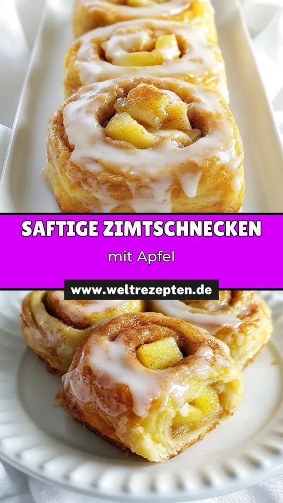 Entdecke das perfekte Rezept für Apfelkuchen Zimtschnecken! Diese köstlichen Zimtschnecken mit Äpfeln vereinen den Geschmack von frisch gebackenem Apfelkuchen mit der weichen Textur selbstgemachter Zimtschnecken. Mit einfachem Zimtschnecken Rezept gelingt dir ein ganz besonderes Dessert. Lass dir diese süße Verführung nicht entgehen, klicke jetzt und speichere das Rezept! #ApfelkuchenZimtschnecken #ZimtschneckenRezept #ApfelZimtschnecken #selbstgemachteZimtschnecken
