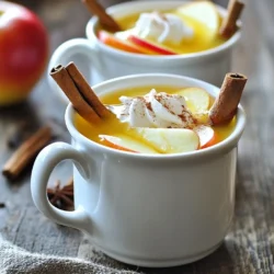 - 4 Tassen Apfelwein - 1 Tasse Wasser - 1 Esslöffel frischer Ingwer, gerieben - 1 Esslöffel Zimt, gemahlen - 1 Teelöffel Muskatnuss, gemahlen - 1 Teelöffel Piment, gemahlen - 1/2 Tasse brauner Zucker - 2 Esslöffel Melasse - 1 Teelöffel Vanilleextrakt - 3 ganze Nelken - 2 Zimtstangen Die Hauptzutaten für den Gingerbread Apple Cider sorgen für einen warmen und würzigen Geschmack. Apfelwein bringt die fruchtige Basis. Wasser verdünnt den Apfelwein und sorgt für die richtige Konsistenz. Frischer Ingwer gibt eine angenehme Schärfe. Zimt, Muskatnuss und Piment sorgen für die klassischen Lebkuchengewürze. Brauner Zucker und Melasse fügen Süße und Tiefe hinzu. Die Nelken und Zimtstangen runden den Geschmack ab. - Frische Apfelscheiben - Schlagsahne (optional) Die Garnierungen machen dein Getränk noch attraktiver. Frische Apfelscheiben fügen Frische hinzu und sehen toll aus. Ein Klecks Schlagsahne macht den Cider cremiger und reicher. Du kannst die Garnierungen nach deinem Geschmack anpassen. So wird jeder Schluck zu einem besonderen Erlebnis. {{ingredient_image_2}} Stellen Sie alle notwendigen Zutaten bereit. Sie brauchen: - 4 Tassen Apfelwein - 1 Tasse Wasser - 1 Esslöffel frischer Ingwer, gerieben - 1 Esslöffel Zimt, gemahlen - 1 Teelöffel Muskatnuss, gemahlen - 1 Teelöffel Piment, gemahlen - 1/2 Tasse brauner Zucker - 2 Esslöffel Melasse - 1 Teelöffel Vanilleextrakt - 3 ganze Nelken - 2 Zimtstangen - Frische Apfelscheiben zur Garnierung - Schlagsahne zum Servieren (optional) Messen Sie alle Zutaten genau ab. Dies hilft, die besten Aromen zu erreichen. Geben Sie den Apfelwein und das Wasser in einen großen Topf. Stellen Sie die Hitze auf mittlere Stufe. Rühren Sie gut um. Fügen Sie dann den geriebenen Ingwer, Zimt, Muskatnuss, Piment, braunen Zucker und Melasse hinzu. Rühren Sie weiter, bis alles gut vermischt ist. Jetzt kommen die ganzen Nelken und Zimtstangen dazu. Diese Gewürze geben dem Getränk einen tollen Geschmack. Bringen Sie die Mischung zum sanften Simmern. Reduzieren Sie dann die Hitze und lassen Sie alles 20-30 Minuten köcheln. Rühren Sie gelegentlich um, damit nichts anbrennt. Nehmen Sie den Topf vom Herd und seihen Sie den Apfelwein durch ein feines Sieb. So entfernen Sie die Gewürze. Fügen Sie den Vanilleextrakt hinzu, um mehr Geschmack zu bekommen. Servieren Sie den warmen Apfelwein in Tassen. Garnieren Sie jede Tasse mit frischen Apfelscheiben. Wenn Sie möchten, können Sie auch einen Klecks Schlagsahne darauf geben. So wird Ihr Gingerbread Apple Cider noch köstlicher! Die Kochzeit ist wichtig für den perfekten Gingerbread Apple Cider. Bringen Sie die Mischung zum sanften Simmern bei mittlerer Hitze. Reduzieren Sie die Hitze dann auf niedrig und lassen Sie sie 20-30 Minuten köcheln. Diese Zeit hilft den Aromen, gut zu verschmelzen. Rühren Sie gelegentlich um, damit nichts anbrennt. Die Gewürze sind der Schlüssel zu diesem Getränk. Zimt, Ingwer, Muskatnuss und Piment geben den perfekten Geschmack. Sie können die Menge nach Ihrem eigenen Geschmack anpassen. Mögen Sie es würziger? Fügen Sie mehr Ingwer oder Zimt hinzu. Die Süße macht viel aus. Brauner Zucker und Melasse sind tolle Optionen. Wenn Sie es süßer möchten, fügen Sie mehr braunen Zucker hinzu. Wenn Sie es weniger süß mögen, reduzieren Sie die Menge. Experimentieren Sie, um Ihre perfekte Balance zu finden. Servieren Sie den Apfelwein in rustikalen Keramiktassen. Fügen Sie eine Zimtstange und frische Apfelscheiben hinzu. Diese Details machen das Getränk ansprechend. Die Präsentation ist wichtig, besonders in der kalten Jahreszeit. Gingerbread Apple Cider passt gut zu vielen Snacks. Denken Sie an Kekse oder Lebkuchen. Auch herzhaftes Gebäck ist eine gute Wahl. Diese Snacks ergänzen den warmen, würzigen Geschmack des Ciders. Pro Tipps Gewürze anpassen: Experimentieren Sie mit der Menge der Gewürze, um den Geschmack nach Ihrem persönlichen Vorlieben anzupassen. Frische Zutaten verwenden: Verwenden Sie frischen Ingwer und hochwertige Gewürze, um den besten Geschmack zu erzielen. Serviertemperatur: Achten Sie darauf, den Apfelwein nicht zu überhitzen, um die Aromen zu bewahren. Variationen ausprobieren: Fügen Sie andere Früchte wie Birnen oder Orangen hinzu, um eine interessante Geschmacksnote zu erhalten. {{image_4}} Eine tolle Art, Gingerbread Apple Cider aufzupeppen, ist das Hinzufügen von Rum oder Whisky. Diese Spirituosen bringen Wärme und Tiefe. Du kannst etwa 1/4 Tasse Rum oder Whisky pro Portion nutzen. Der Alkohol verstärkt die Aromen der Gewürze. Außerdem sorgt er für eine festliche Stimmung. Wenn du es etwas süßer magst, probiere einen schokoladigen Rum. Auch ein spezieller Whisky kann gut passen. Wenn du fruchtige Aromen magst, kannst du andere Obstsäfte verwenden. Apfelwein ist klasse, aber versuche auch Birnensaft oder Traubensaft. Diese Säfte verleihen dem Getränk eine neue Note. Sie machen den Geschmack frischer und interessanter. Du kannst auch eine Mischung aus verschiedenen Säften ausprobieren. Achte dabei darauf, die Süße anzupassen. Für eine festliche Note kannst du zusätzliche saisonale Gewürze hinzufügen. Probiere Sternanis oder Ingwer für mehr Geschmack. Eine Prise Muskatnuss verstärkt das Aroma. Du kannst auch Vanille für eine süße Note verwenden. Diese Gewürze machen den Cider noch gemütlicher. Sie wecken den Weihnachtsgeist und sorgen für Freude in der kalten Jahreszeit. Um den Lebkuchen Apfelwein frisch zu halten, lagere ihn im Kühlschrank. Gieße den Apfelwein in einen luftdichten Behälter. So bleibt der Geschmack länger erhalten. Wenn du ihn kühl hältst, bleibt er bis zu einer Woche gut. Vermeide es, ihn außerhalb des Kühlschranks zu lassen, da Wärme den Geschmack verändert. Wenn du deinen Apfelwein wieder aufwärmen möchtest, nutze einen Topf. Erhitze ihn bei mittlerer Hitze. Rühre dabei häufig um, damit er gleichmäßig warm wird. Du kannst auch die Mikrowelle verwenden. Stelle die Tasse in die Mikrowelle und erhitze sie in 30-Sekunden-Intervallen. So bleibt der Apfelwein warm, ohne dass er kocht. Der Lebkuchen Apfelwein hält sich im Kühlschrank etwa eine Woche. Wenn du ihn länger aufbewahren möchtest, kannst du ihn einfrieren. In einem gefriergeeigneten Behälter bleibt er bis zu drei Monate frisch. Denke daran, etwas Platz im Behälter zu lassen, da Flüssigkeiten sich beim Gefrieren ausdehnen. Gingerbread Apple Cider hält sich gut im Kühlschrank. Sie können ihn bis zu fünf Tage aufbewahren. Achten Sie darauf, ihn in einem luftdichten Behälter zu lagern. Vor dem Servieren sollten Sie ihn erneut erwärmen. Dies bringt die Aromen zurück. Wenn Sie ihn länger aufbewahren wollen, kann das Einfrieren eine Option sein. Denken Sie daran, Platz für die Ausdehnung zu lassen. Ja, Sie können frischen Ingwer durch gemahlenen Ingwer ersetzen. Für dieses Rezept sollten Sie etwa einen Teelöffel gemahlenen Ingwer verwenden. Der Geschmack wird etwas anders sein, aber es funktioniert gut. Frischer Ingwer hat eine schärfere Note, während gemahlener milder ist. Experimentieren Sie, um herauszufinden, was Ihnen besser gefällt. Der beste Apfelwein für Gingerbread Apple Cider ist ein trockener oder halbtrockener Apfelwein. Er sollte reich an Apfelgeschmack sein. Vermeiden Sie süße Apfelweine, da sie das Gleichgewicht der Aromen stören können. Achten Sie auch auf den Alkoholgehalt. Ein niedrigerer Alkoholgehalt kann die Wärme und den Genuss erhöhen. Marken mit Bio-Zutaten sind oft die beste Wahl. Zusammenfassend haben wir gelernt, wie man köstlichen Apfelwein zubereitet. Du brauchst frische Zutaten, Wasser und leckere Gewürze. Mit einfachen Schritten bereitest du die Mischung vor, kochst sie und servierst sie schön. Denke daran, dass du für den besonderen Geschmack etwas Rum hinzufügen kannst oder auch andere Fruchtsäfte ausprobieren kannst. Die richtige Lagerung sorgt dafür, dass dein Getränk lange frisch bleibt. Genieße deine Zeit beim Zubereiten und Servieren!