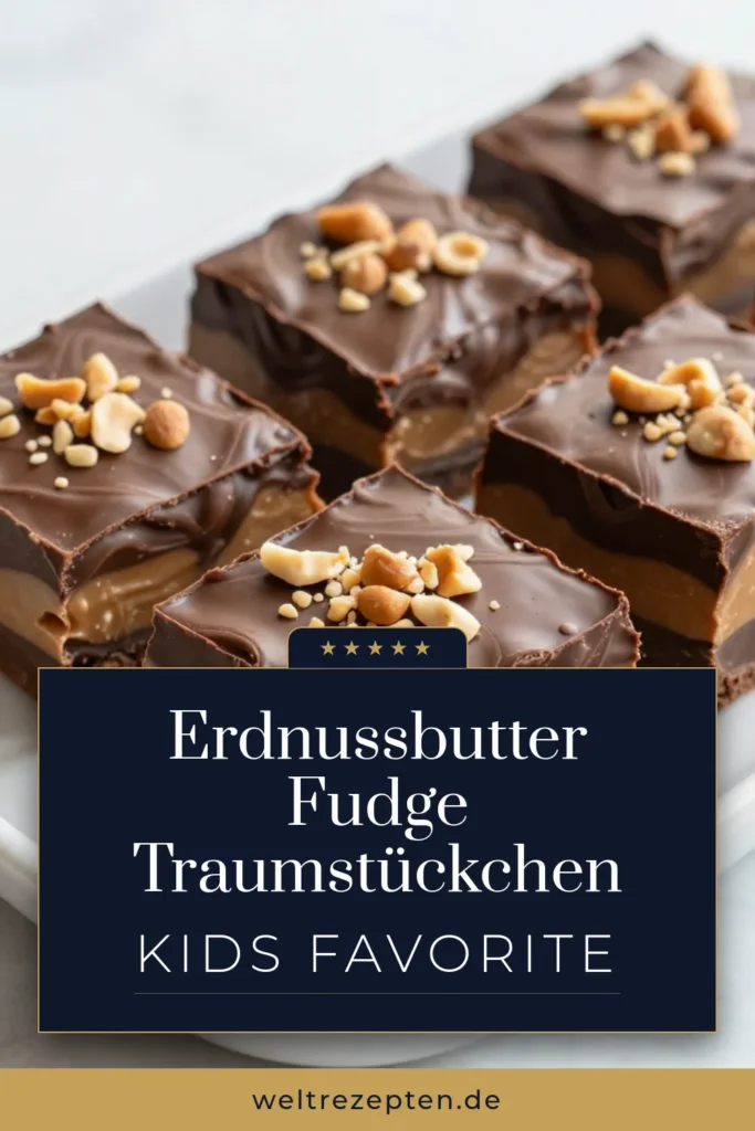 Entdecke das köstliche Rezept für Schokoladen-Erdnussbutter Fudge! Diese einfache Fudge-Rezepte verbinden cremige Erdnussbutter mit marmorierter Fudge für die perfekte süße Snack mit Schokolade. Ideal für jede Gelegenheit, einfach zuzubereiten und unwiderstehlich lecker! Lass dir diese Gelegenheit nicht entgehen! Probiere es aus und speichere es für später. #SchokoladenErdnussbutterFudge #FudgeRezepte #SüßeSnacks #CremigeErdnussbutter