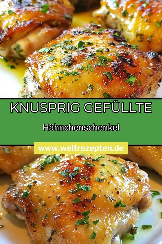 Entdecken Sie das köstliche Rezept für Knoblauch-Kräuter-Hähnchen, das Ihre Familie begeistern wird! Diese aromatischen Hähnchenschenkel sind perfekt für jedes Abendessen und leicht zuzubereiten. Mit knuspriger Haut und mediterranem Flair ist dieses Rösthähnchen Rezept ein Hit. Lassen Sie sich inspirieren und probieren Sie es aus! Speichern Sie es für Ihr nächstes Kochen! #KnoblauchKräuterHähnchen #RösthähnchenRezept #Hähnchenschenkel #MediterranesHähnchenRezept