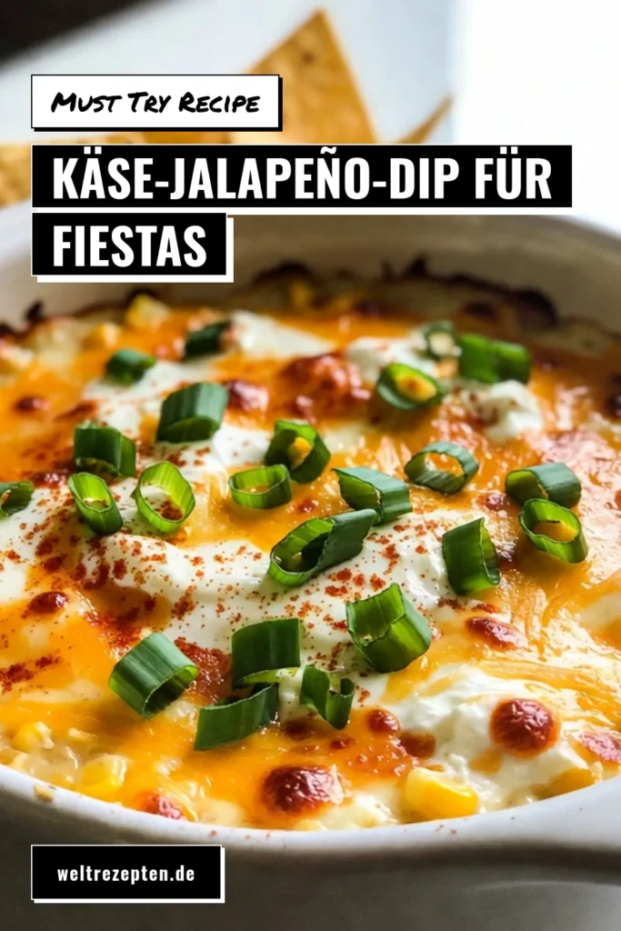 Entdecken Sie dieses köstliche Rezept für Käse-Jalapeño-Dip, das perfekt für jede Party ist! Dieser cremige Käse-Dip kombiniert süßen Mais, Frischkäse und Jalapeños für einen einfachen Auflauf-Dip, der garantiert alle begeistert. Perfekt zum Dippen mit Tortilla-Chips oder Gemüsesticks. Sorgen Sie dafür, dass Ihr nächstes Gathering mit diesem Käse-Jalapeño-Mais-Dip unvergesslich wird! Probieren Sie es aus! #KäseJalapeñoDip #MaisDip #PartyDip #CremigerDip