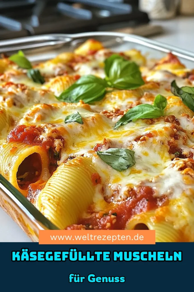 Entdecken Sie dieses köstliche Rezept für Käse-Spinat gefüllte Muscheln, das perfekt für ein italienisches Pasta-Gericht ist. Mit frischem Spinat, Ricotta und Käse ist dieses Muschelnudeln Rezept ein Hit für Ihre Familie. Bereiten Sie einen beeindruckenden Spinat-Käse Auflauf vor und genießen Sie jede Biss mit marinara Sauce. Perfekt für jeden Anlass! Jetzt nachkochen! #KäseSpinatMuscheln #Muschelnudeln #SpinatKäseAuflauf #ItalienischePastaGerichte