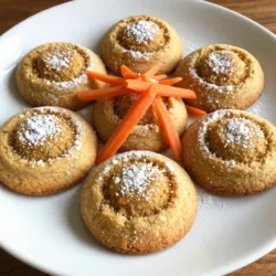 Spiced Carrot Cake Cookies Einfach und Lecker Backen