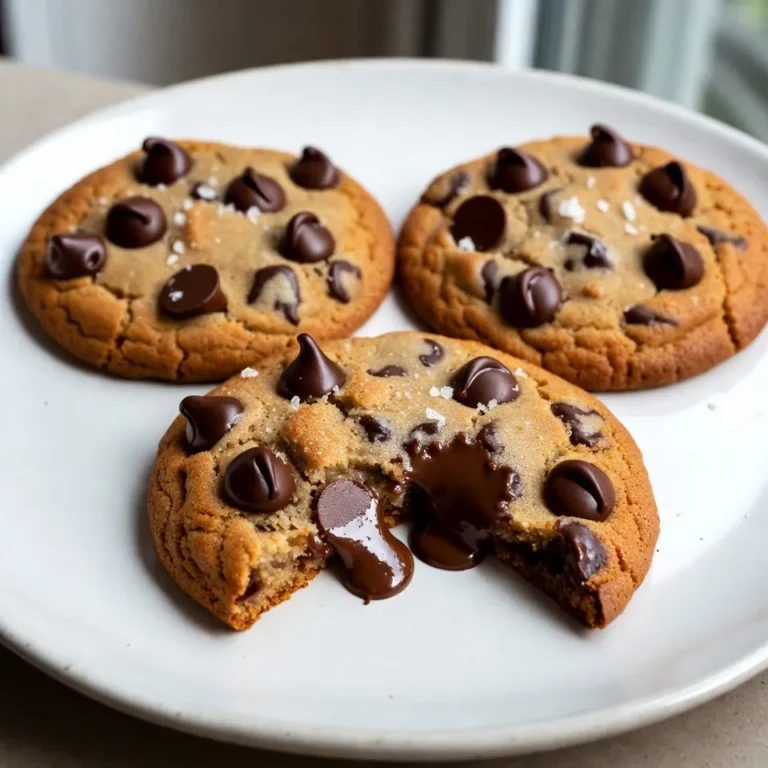 - 250 g ungesalzene Butter - 220 g brauner Zucker - 100 g weißer Zucker - 2 große Eier - 2 Teelöffel Vanilleextrakt - 280 g Allzweckmehl - 1 Teelöffel Backnatron - 1/2 Teelöffel Salz - 340 g halbsüße Schokoladenstückchen - 75 g gehackte Nüsse (optional) Die Zutaten für die braunen Butter Schokoladenkekse sind einfach und leicht zu finden. Beginnen wir mit der ungesalzenen Butter. Sie ist der Star des Rezepts. Die Butter verleiht den Keksen einen reichen, nussigen Geschmack. Brauner Zucker bringt einen tollen Karamellgeschmack. Er ist wichtig für die Textur. Weißer Zucker sorgt für die richtige Süße und Knusprigkeit. Die großen Eier binden alles und machen die Kekse weich. Vanilleextrakt fügt Tiefe und Aroma hinzu. Allzweckmehl gibt den Keksen Struktur. Backnatron sorgt dafür, dass die Kekse gut aufgehen. Ein Hauch Salz hebt alle Aromen hervor. Halbsüße Schokoladenstückchen machen die Kekse schokoladig und lecker. Wenn Sie möchten, können Sie auch gehackte Nüsse hinzufügen. Sie bringen einen schönen Crunch in die Kekse. Diese Zutaten sind die Grundlage für ein unvergessliches Geschmackserlebnis. {{ingredient_image_2}} Um die beste braune Butter zu machen, schmelzen Sie die Butter in einem mittelgroßen Topf. Stellen Sie die Hitze auf mittel. Rühren Sie die Butter ständig um. Nach 5-7 Minuten wird die Butter goldbraun. Sie wird nussig riechen. Achten Sie darauf, die Butter nicht zu verbrennen. Sobald sie braun ist, nehmen Sie den Topf vom Herd und lassen Sie die Butter abkühlen. In einer großen Schüssel vermengen Sie den braunen und weißen Zucker. Gießen Sie die abgekühlte braune Butter über die Zuckermischung. Nehmen Sie einen Schneebesen und rühren Sie alles gut um. Mischen Sie, bis die Zuckermischung glatt ist. Fügen Sie nun die Eier nacheinander hinzu. Nach jedem Ei rühren Sie gut um. Geben Sie den Vanilleextrakt hinzu und rühren Sie weiter. In einer separaten Schüssel mischen Sie das Mehl, das Backnatron und das Salz. Fügen Sie die trockenen Zutaten langsam zur feuchten Mischung hinzu. Rühren Sie, bis alles gerade kombiniert ist. Sobald der Teig fertig ist, decken Sie ihn ab. Lassen Sie ihn mindestens 30 Minuten im Kühlschrank ruhen. Diese Zeit hilft, die Aromen zu entfalten und macht den Teig fester. Heizen Sie den Ofen auf 175 °C vor. Legen Sie ein Backblech mit Backpapier aus. Nehmen Sie einen Kekslöffel oder einen Esslöffel. Setzen Sie Teigportionen auf das Backblech. Lassen Sie dabei etwa 5 cm Abstand zwischen den Keksen. Backen Sie die Kekse für 10-12 Minuten. Die Ränder sollten goldbraun sein, die Mitte kann leicht unterbacken aussehen. Lassen Sie die Kekse 5 Minuten auf dem Blech abkühlen. Danach können Sie sie auf ein Kuchengitter legen, um vollständig abzukühlen. - Richtiges Messen der Zutaten: Messen Sie Ihre Zutaten genau. Verwenden Sie eine Küchenwaage für die Butter und das Mehl. Zu viel oder zu wenig kann die Konsistenz der Kekse beeinflussen. Nutzen Sie Messbecher und Löffel für Zucker und andere Zutaten. - Bedeutung des Ruhens des Teigs: Lassen Sie den Teig mindestens 30 Minuten im Kühlschrank ruhen. Dies hilft den Keksen, ihre Form zu halten. Der Teig wird fester und die Aromen entwickeln sich besser. - Nicht zu viel mischen: Mischen Sie die trockenen und feuchten Zutaten nur so lange, bis sie sich verbinden. Zu viel Mischen macht die Kekse hart. - Beachtung der Backzeit: Überprüfen Sie die Kekse nach 10 Minuten. Sie sind fertig, wenn die Ränder goldbraun sind. Die Mitte sollte noch weich sein. Sie garen beim Abkühlen weiter. - Warum ist braune Butter besser für Kekse? Braune Butter gibt den Keksen einen nussigen, reichen Geschmack. Sie entsteht, wenn Sie die Butter schmelzen und bräunen. Diese Technik verstärkt das Aroma und macht die Kekse einzigartig lecker. Pro Tipps Butter richtig braun werden lassen: Achten Sie darauf, die Butter kontinuierlich zu rühren, um ein Anbrennen zu vermeiden. Die perfekte braune Farbe und der nussige Duft sind entscheidend für den Geschmack der Kekse. Teig kühlen: Lassen Sie den Keksteig mindestens 30 Minuten im Kühlschrank ruhen. Dies hilft, die Aromen zu intensivieren und sorgt für eine bessere Struktur der Kekse. Backzeit beachten: Backen Sie die Kekse, bis die Ränder goldbraun sind und die Mitte noch leicht unterbacken aussieht. Sie garen beim Abkühlen weiter, sodass sie schön weich bleiben. Variationen ausprobieren: Fügen Sie verschiedene Nüsse oder Trockenfrüchte hinzu, um die Kekse nach Ihrem Geschmack anzupassen. Experimentieren Sie mit verschiedenen Schokoladensorten für neue Geschmackserlebnisse. {{image_4}} Eine einfache Möglichkeit, Ihre braunen Butter Schokoladenkekse zu verändern, ist die Zugabe von Nüssen, Trockenfrüchten oder Karamellstückchen. Nüsse wie Walnüsse oder Pekannüsse geben einen schönen Crunch und zusätzlichen Geschmack. Trockenfrüchte wie Cranberries oder Aprikosen bringen eine süße, fruchtige Note. Karamellstückchen fügen eine süße, klebrige Überraschung hinzu. Experimentieren Sie mit diesen Zutaten, um Ihre Kekse ganz nach Ihrem Geschmack zu gestalten. Die Wahl der Schokolade kann das Aroma Ihrer Kekse stark beeinflussen. Verwenden Sie Zartbitterschokolade für einen intensiveren Geschmack. Diese Schokoladensorte bietet einen schönen Kontrast zur Süße des Teigs. Weiße Schokoladenstückchen sind eine weitere Option. Sie sind süß und cremig und ergänzen die braune Butter perfekt. Mischen Sie verschiedene Schokoladensorten für noch mehr Geschmackstiefe. Wenn Sie gesündere Kekse möchten, gibt es tolle Alternativen. Ersetzen Sie weißen Zucker durch Honig oder Ahornsirup. Diese natürlichen Süßstoffe geben einen anderen Geschmack und sind oft gesünder. Für das Mehl können Sie Vollkornmehl verwenden. Es hat mehr Ballaststoffe und Nährstoffe als Allzweckmehl. Denken Sie daran, die Menge leicht anzupassen, da Vollkornmehl etwas mehr Flüssigkeit benötigt. Um die Kekse frisch zu halten, lege sie in einen luftdichten Behälter. So bleiben sie weich und lecker. Verwende eine Keksdose oder einen Behälter mit dichtem Verschluss. Du kannst die Kekse auch in Schichten mit Backpapier trennen. So kleben sie nicht zusammen. Die Kekse bleiben bei richtiger Lagerung etwa eine Woche frisch. Nach dieser Zeit können sie etwas trocken werden. Wenn du sie länger aufbewahren möchtest, lagere sie im Kühlschrank. Das hält sie noch einige Tage länger frisch und lecker. Du kannst die Kekse auch einfrieren, um sie länger zu genießen. Lasse die Kekse zuerst vollständig abkühlen. Lege sie dann in einen Gefrierbeutel. Entferne die Luft, um Gefrierbrand zu vermeiden. Zum Auftauen, nimm die Kekse einfach aus dem Gefrierfach und lasse sie bei Raumtemperatur stehen. In wenigen Stunden sind sie wieder perfekt. Du kannst deinen Teig auf viele Arten variieren. Füge bunte Schokoladenstückchen hinzu. Diese geben den Keksen einen fröhlichen Look. Gewürze wie Zimt oder Muskatnuss bringen einen neuen Geschmack. Auch eine Prise Meersalz kann das Aroma verbessern. Trau dich, kreativ zu sein! Es gibt einige Gründe, warum Kekse weich bleiben. Zu viel Butter kann sie fettig machen. Auch das Messen der Zutaten spielt eine Rolle. Wenn du den Teig zu lange mischst, werden die Kekse zäh. Achte darauf, die Backzeit einzuhalten. Lass die Kekse nach dem Backen etwas auskühlen, damit sie fest werden. Ja, du kannst die Kekse vegan machen. Ersetze die Butter durch pflanzliche Margarine. Verwende Leinsamen oder Apfelmus anstelle von Eiern. Für den Vanilleextrakt gibt es viele pflanzliche Alternativen. Achte darauf, auch vegane Schokoladenstückchen zu verwenden. So kannst du die Kekse genießen, ohne tierische Produkte. Um die Kekse glutenfrei zu machen, ersetze das Allzweckmehl. Nutze glutenfreies Mehl, das für Backwaren geeignet ist. Achte darauf, dass alle anderen Zutaten auch glutenfrei sind. Du kannst eine Mischung aus Reismehl und Kartoffelstärke verwenden. Damit gelingen die Kekse sicher! Zusammenfassend haben wir die wichtigsten Zutaten für leckere Kekse behandelt. Die Verwendung von brauner Butter und die richtigen Techniken verbessern den Geschmack und die Textur. Denken Sie an Konsistenz und die Bedeutung des Ruhens des Teigs. Variieren Sie die Zutaten, um Ihre eigenen Lieblingskombinationen zu finden. Lagern Sie die Kekse richtig, damit sie frisch bleiben. Mit diesen Tipps können Sie perfekte Kekse backen. Viel Spaß beim Ausprobieren!